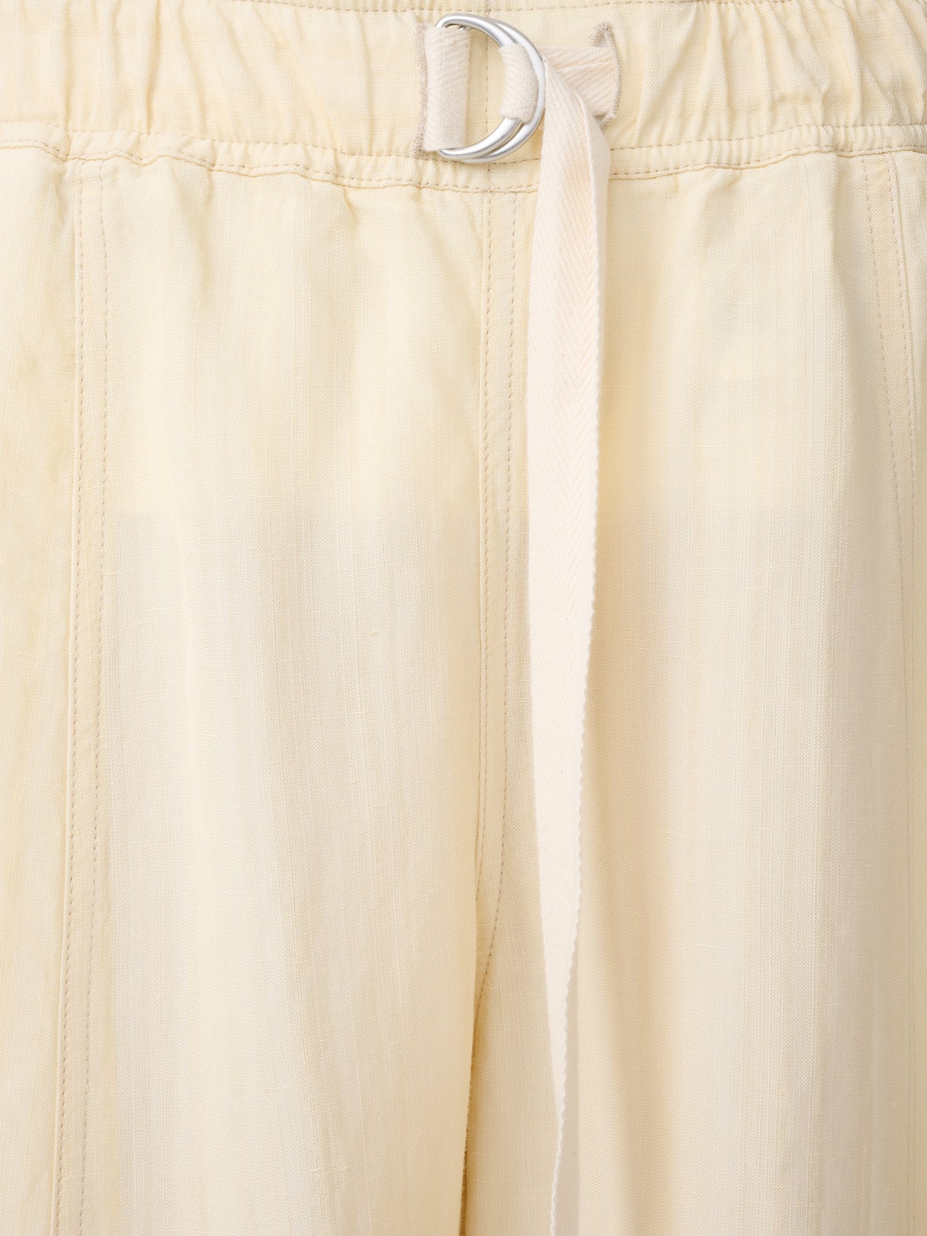 Calvo Belted Pant in Alabaster