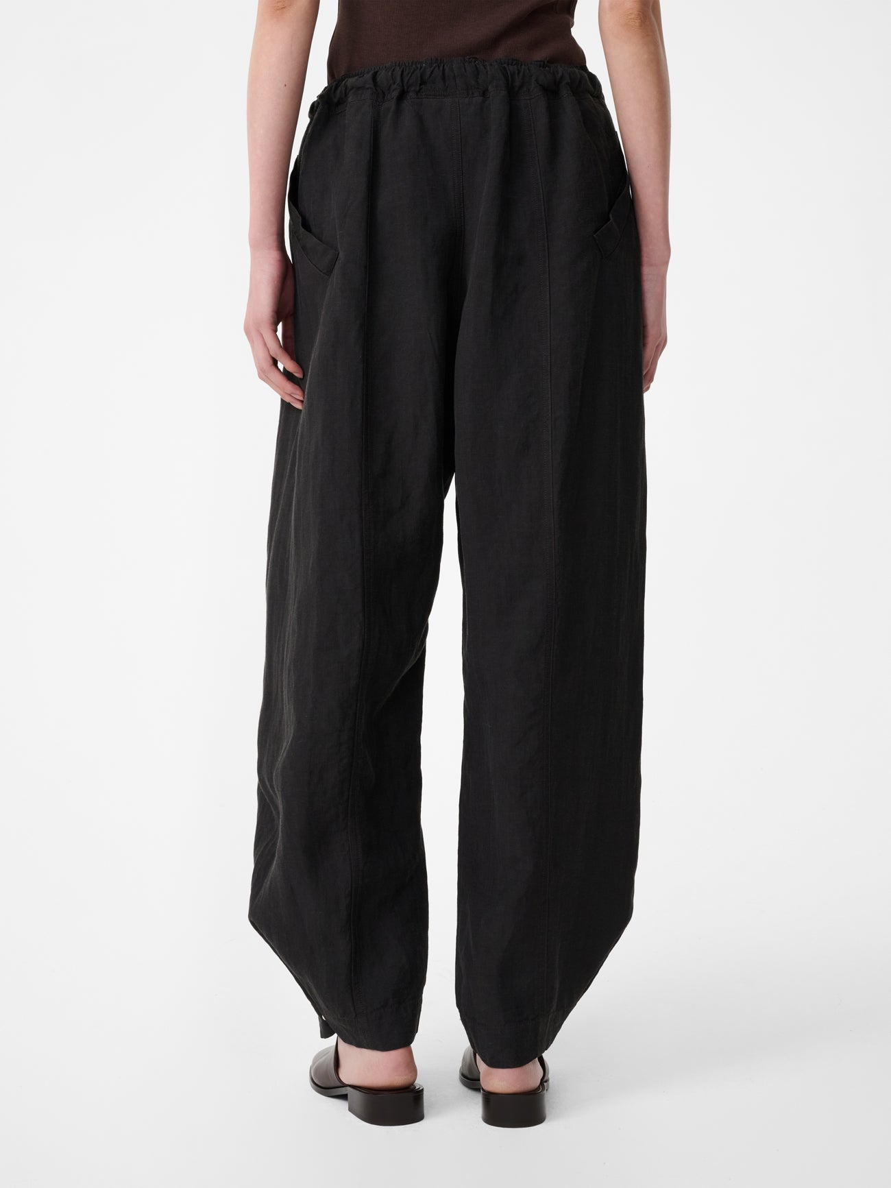 Calvo Belted Pant in Ore
