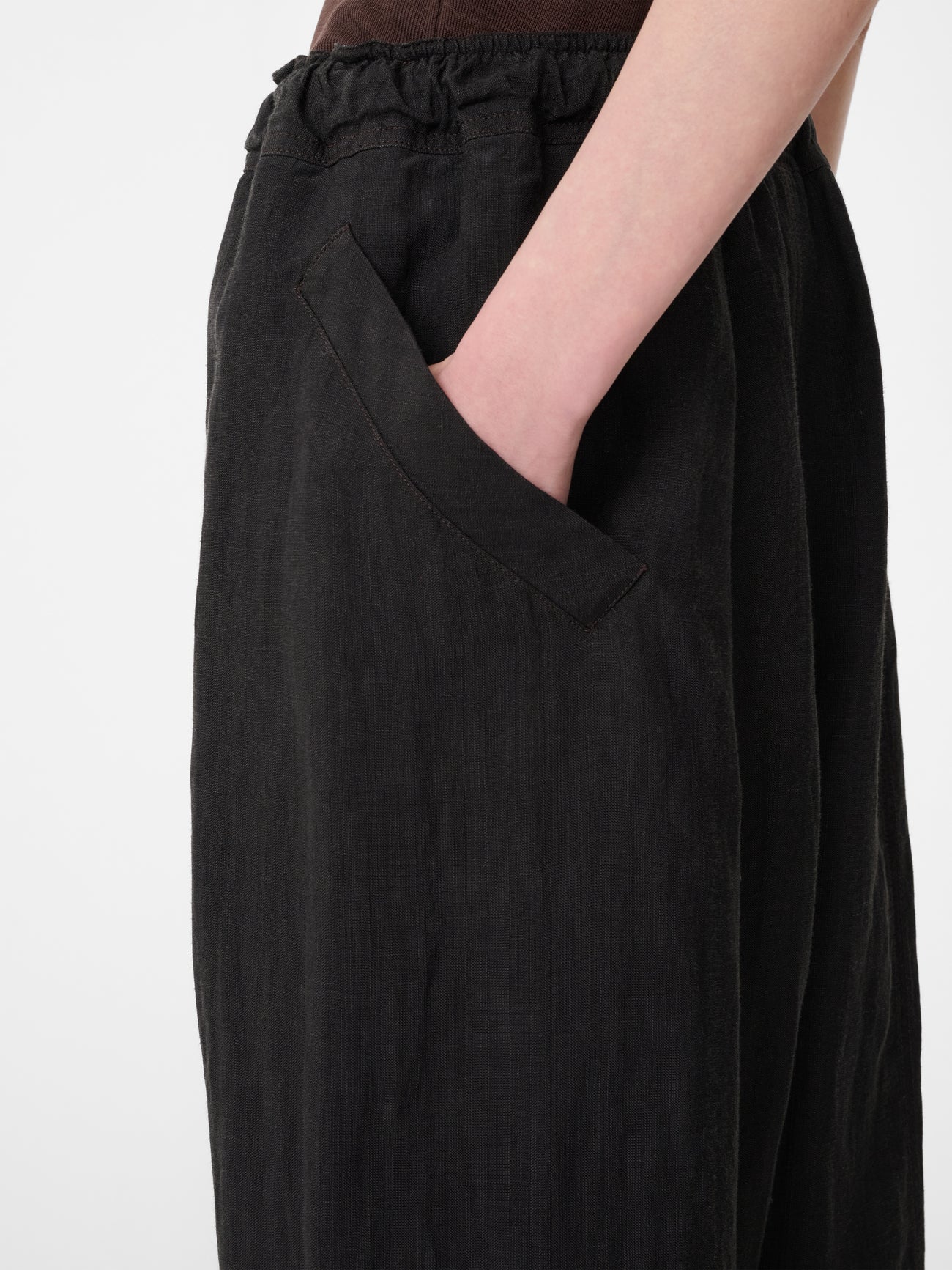 Calvo Belted Pant in Ore