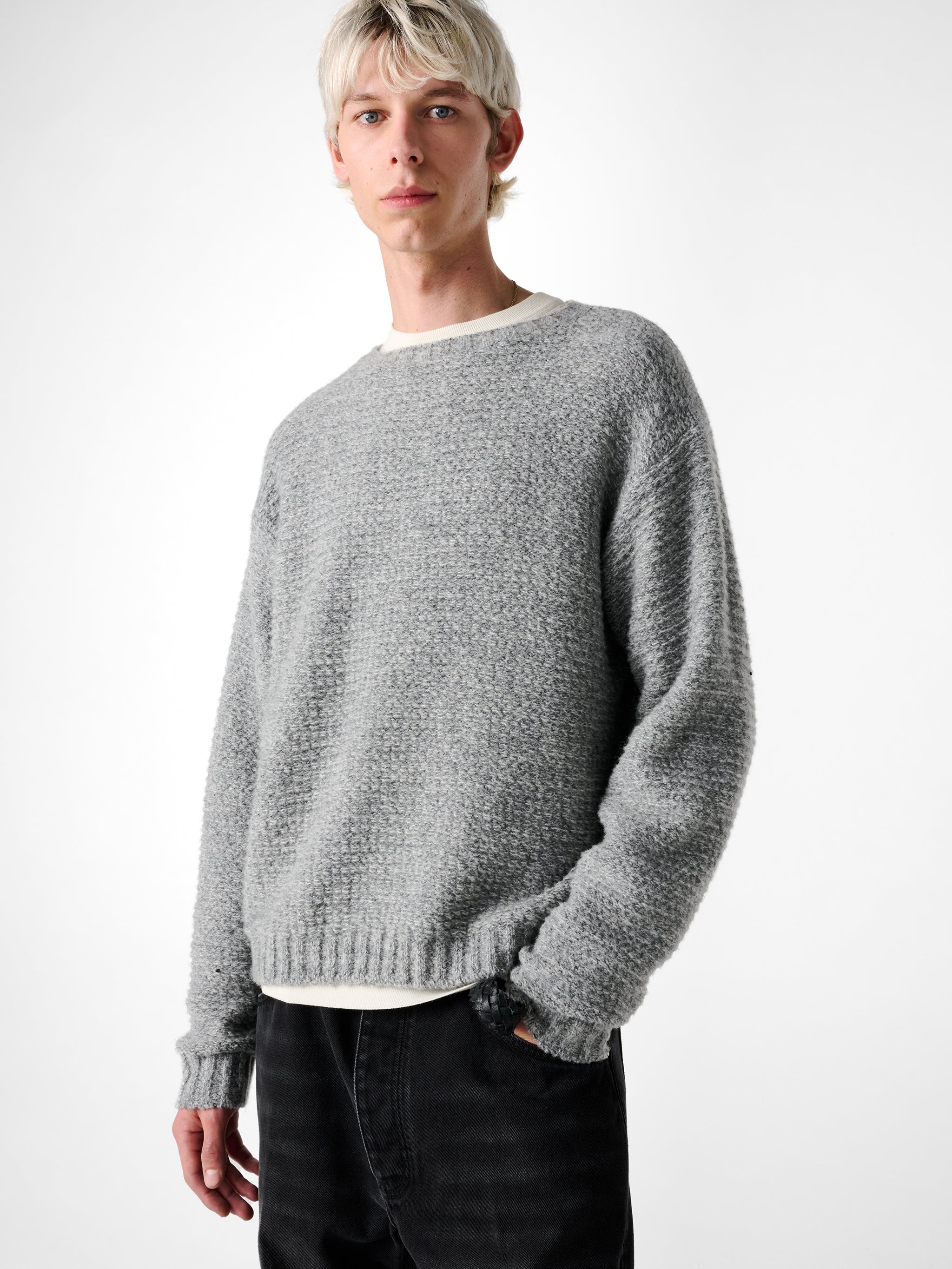 Camden Knit in Grey Marl – Studio Nicholson