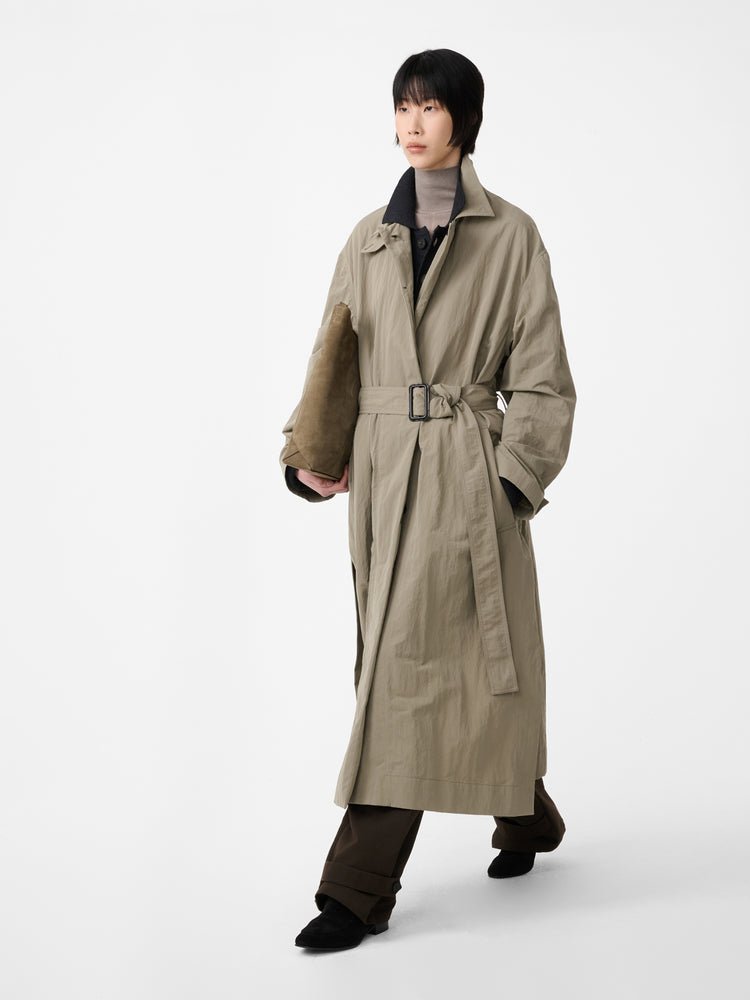 Campion Coat in Mole