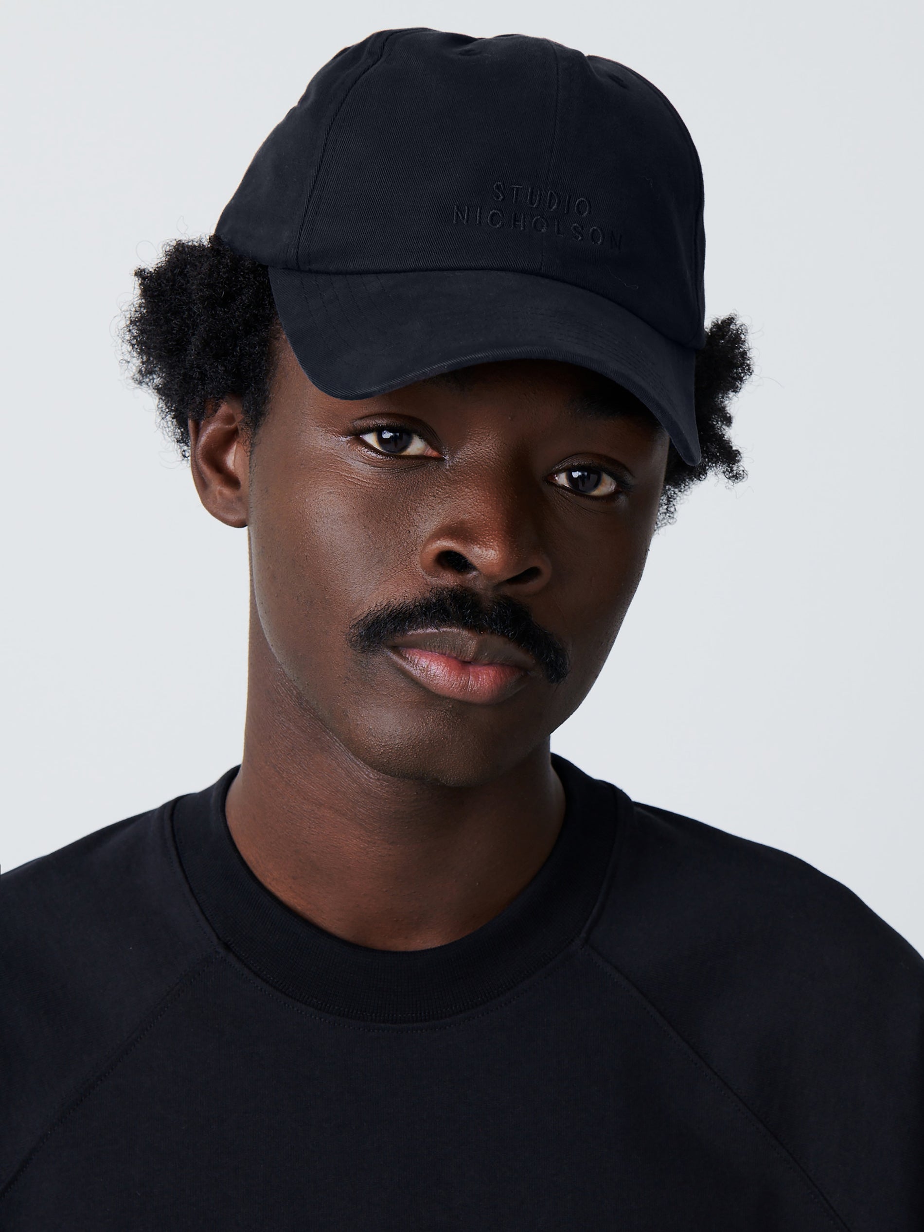 Logo Cap in Darkest Navy - Studio Nicholson