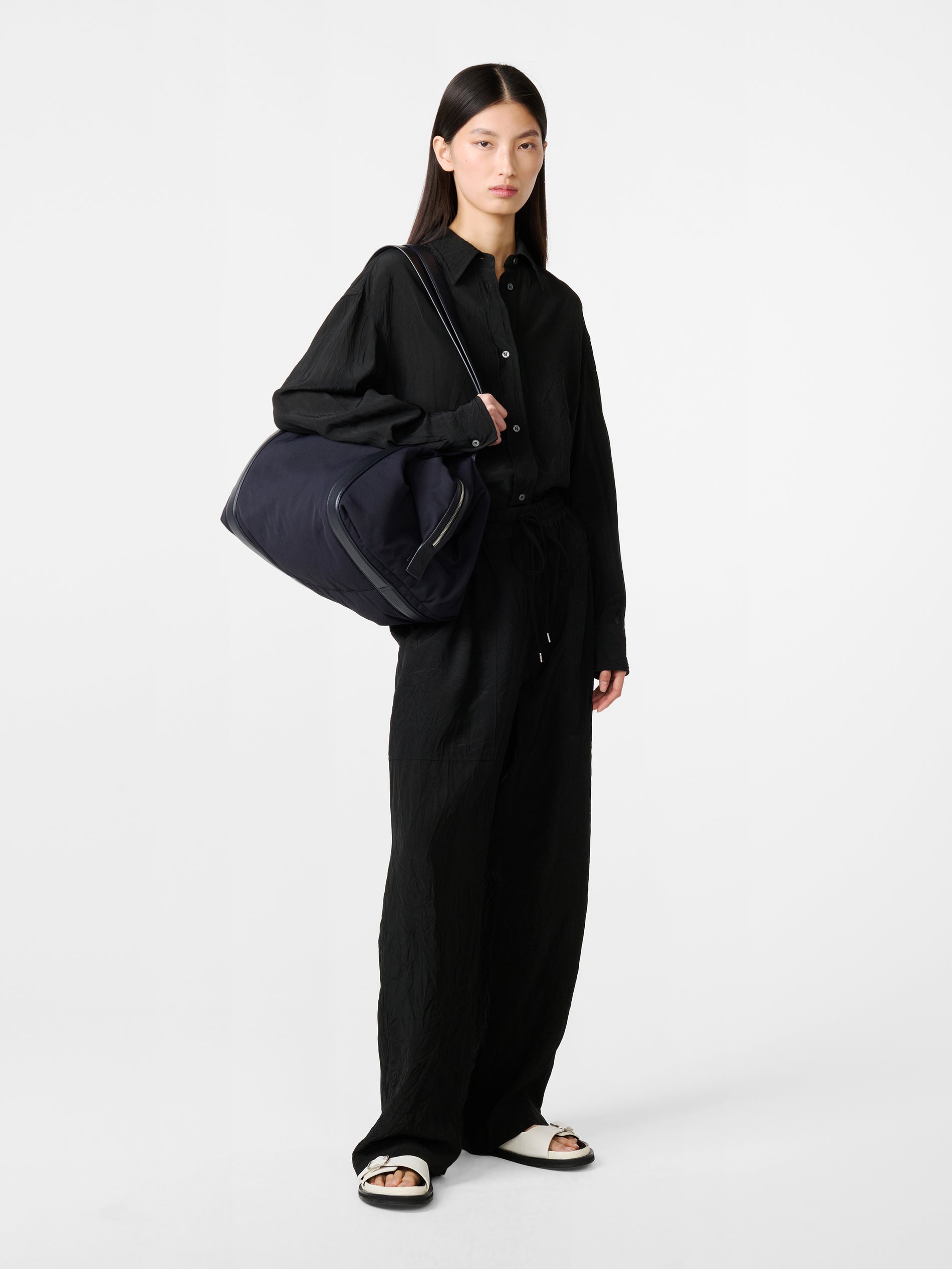 Capel Drawstring Pant in Black