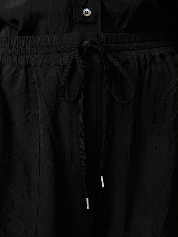 Capel Drawstring Pant in Black