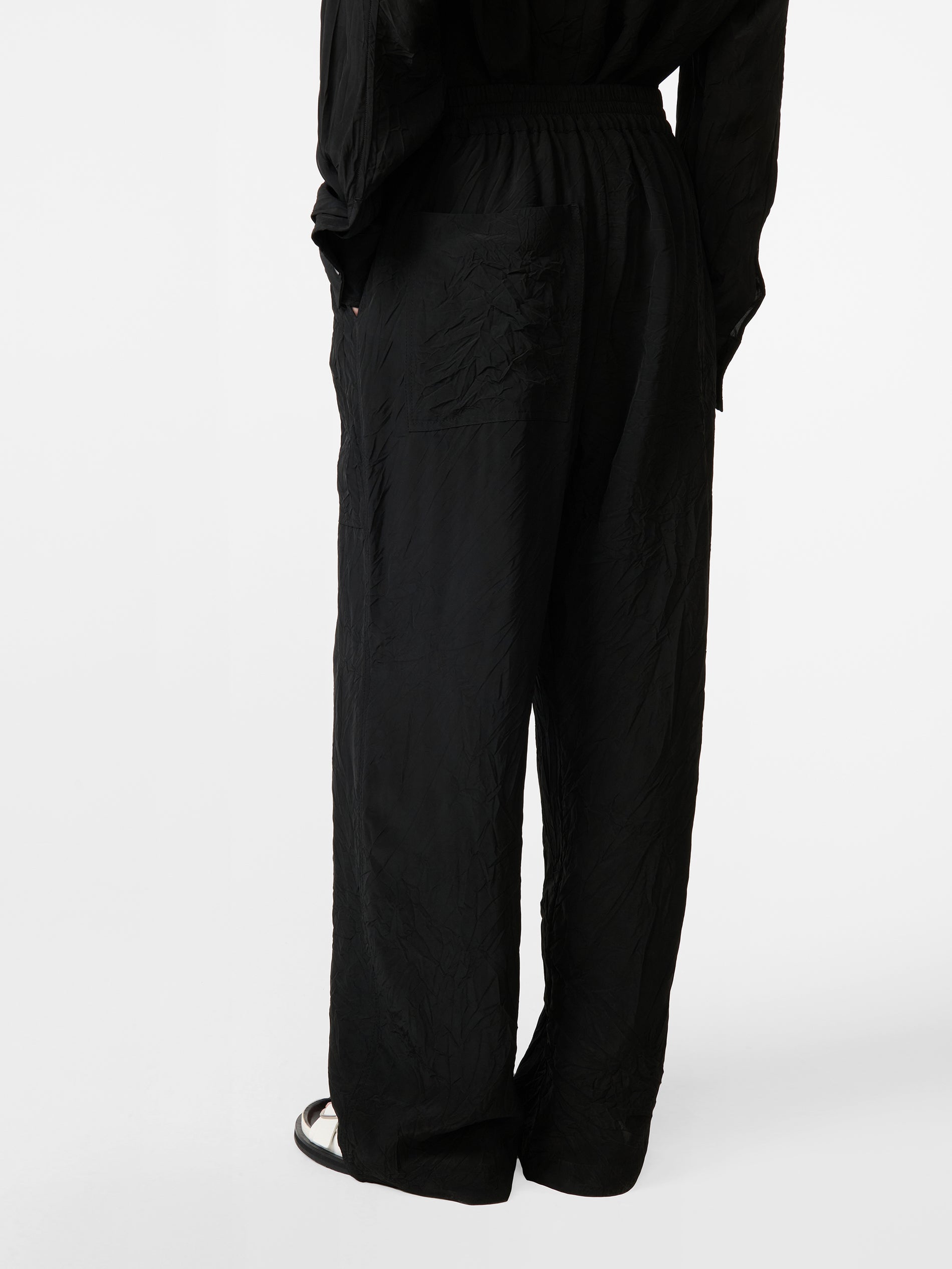 Capel Drawstring Pant in Black