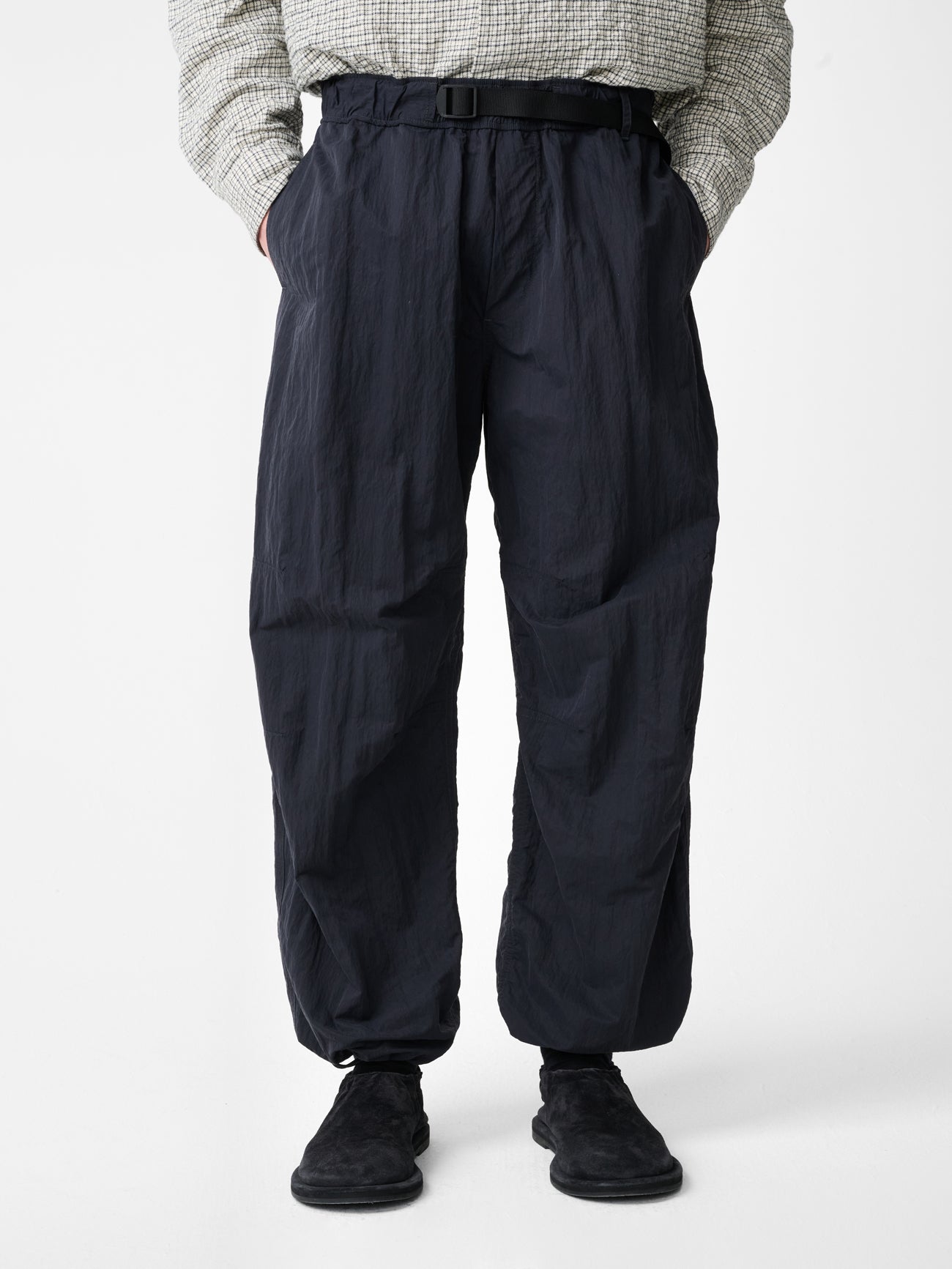 Caro Belted Pant in Black