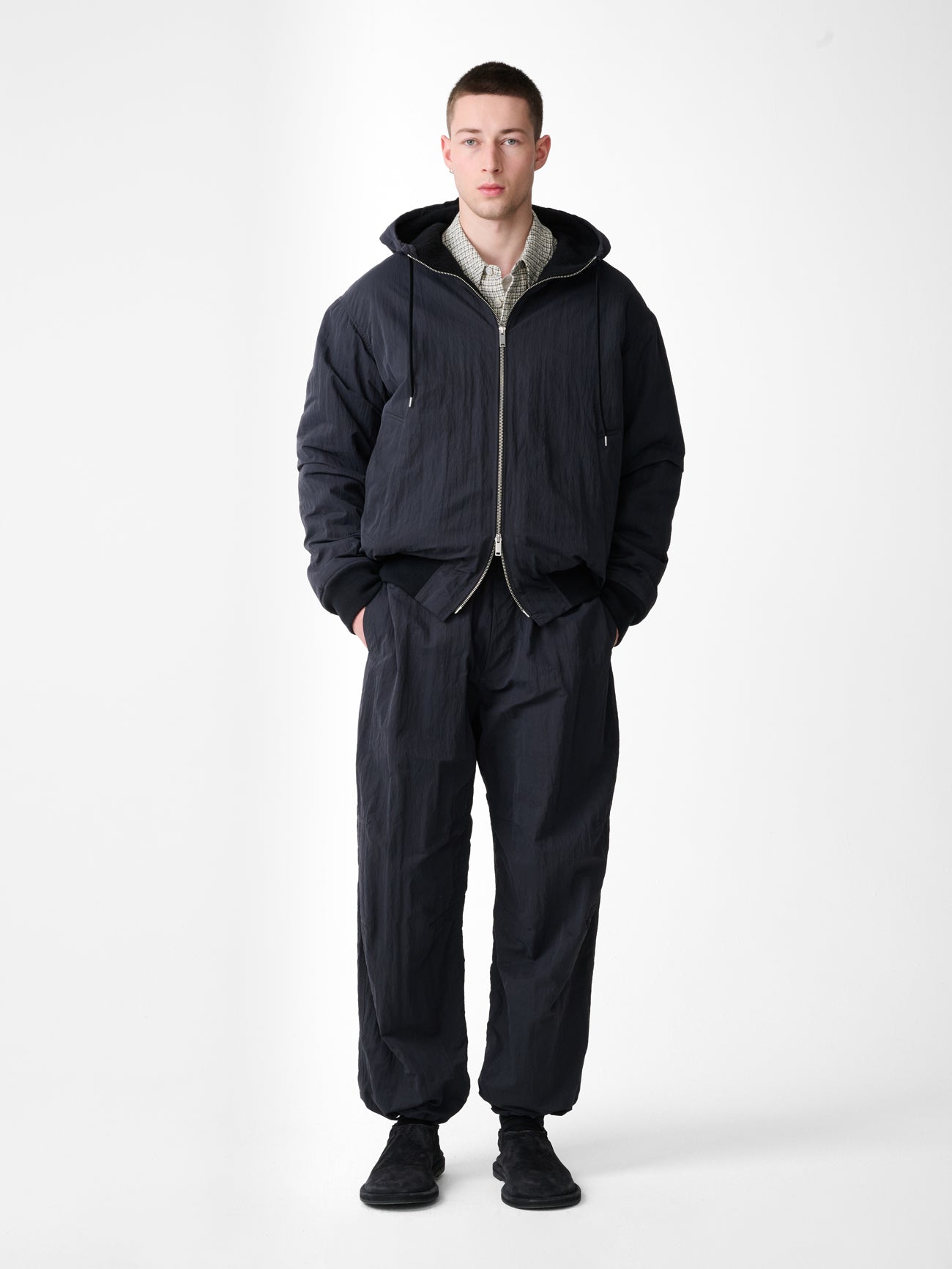 Caro Belted Pant in Black