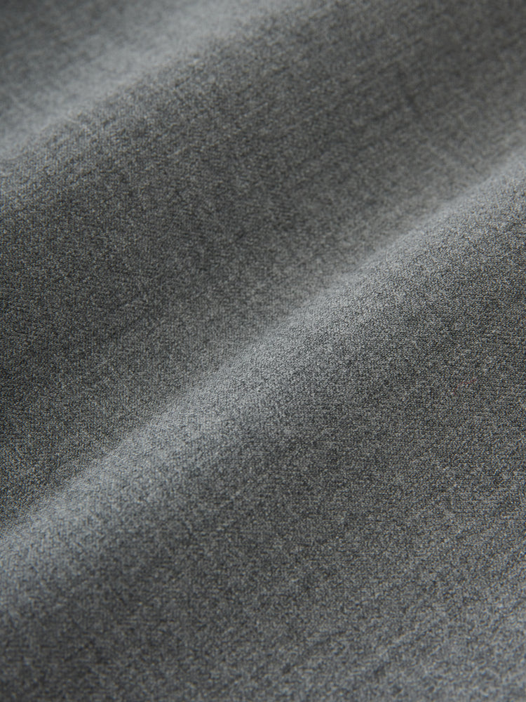 Carson Viscose Skirt in Grey Marl