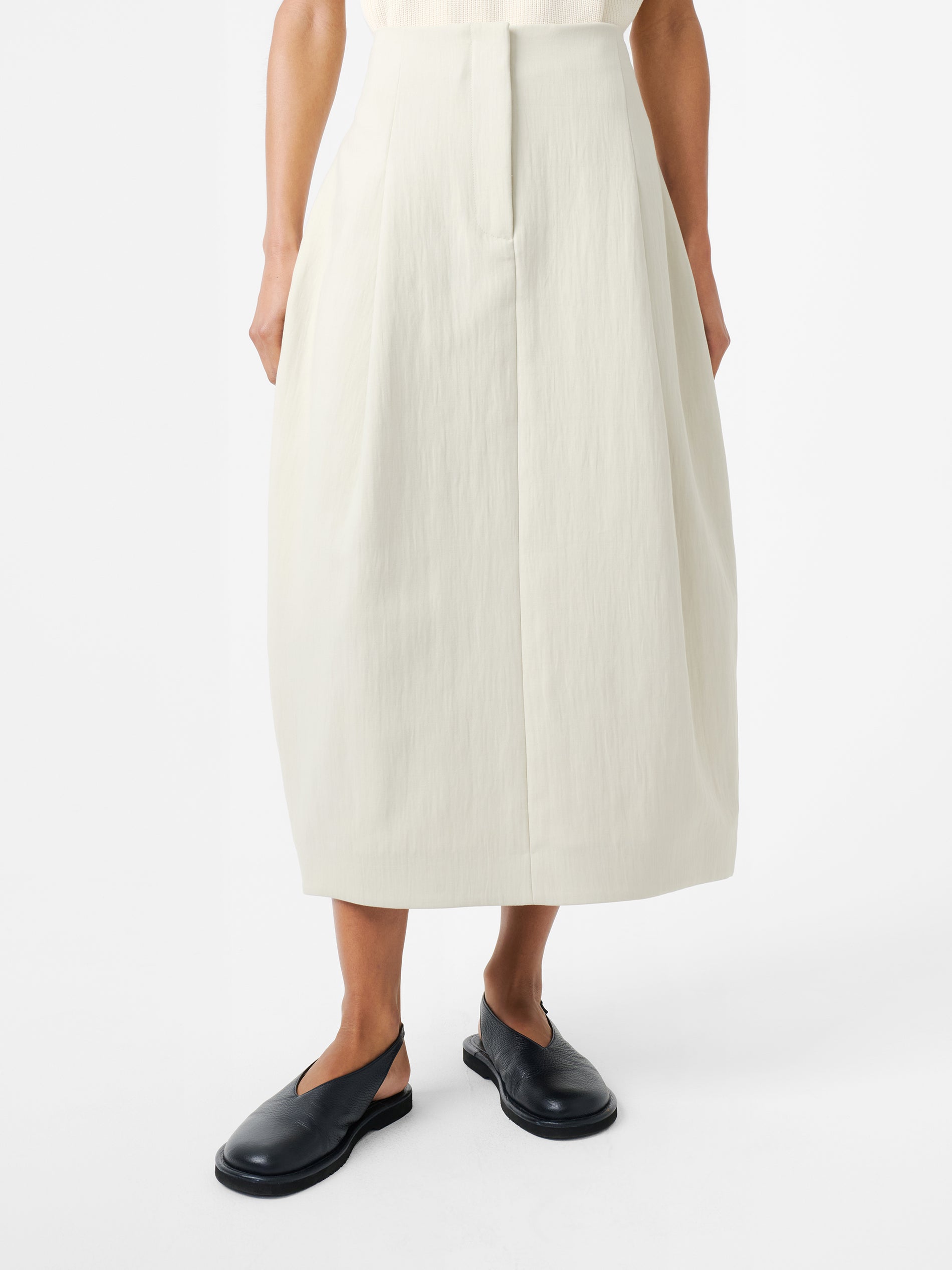 Carson Skirt in Dove - Studio Nicholson