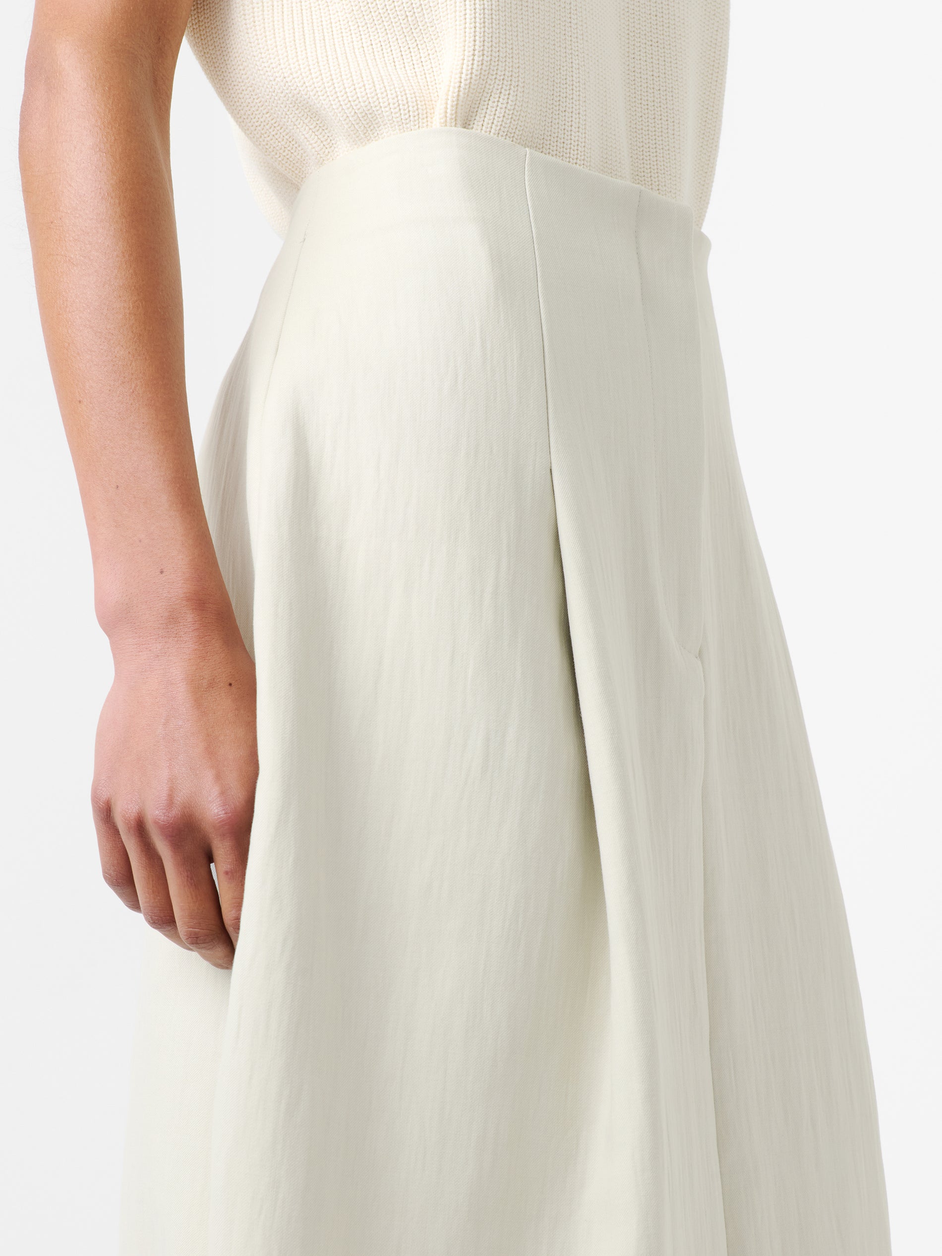 Carson Skirt in Dove - Studio Nicholson