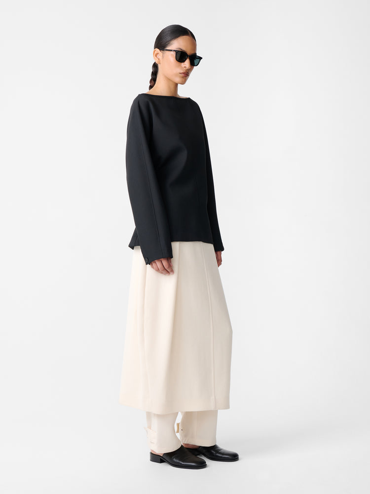 Caten Top in Black