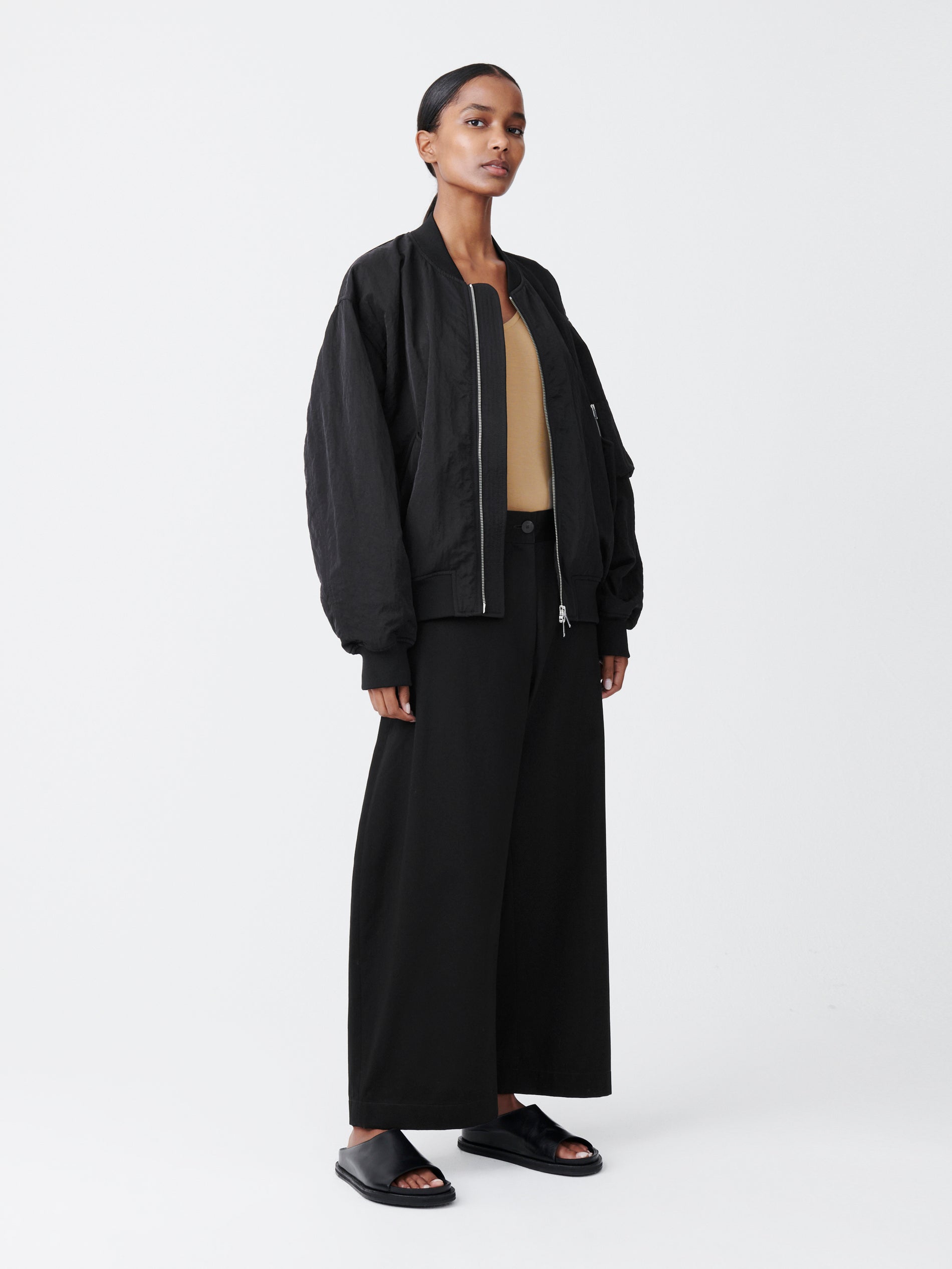 Chalco Twill Pant in Black - Studio Nicholson