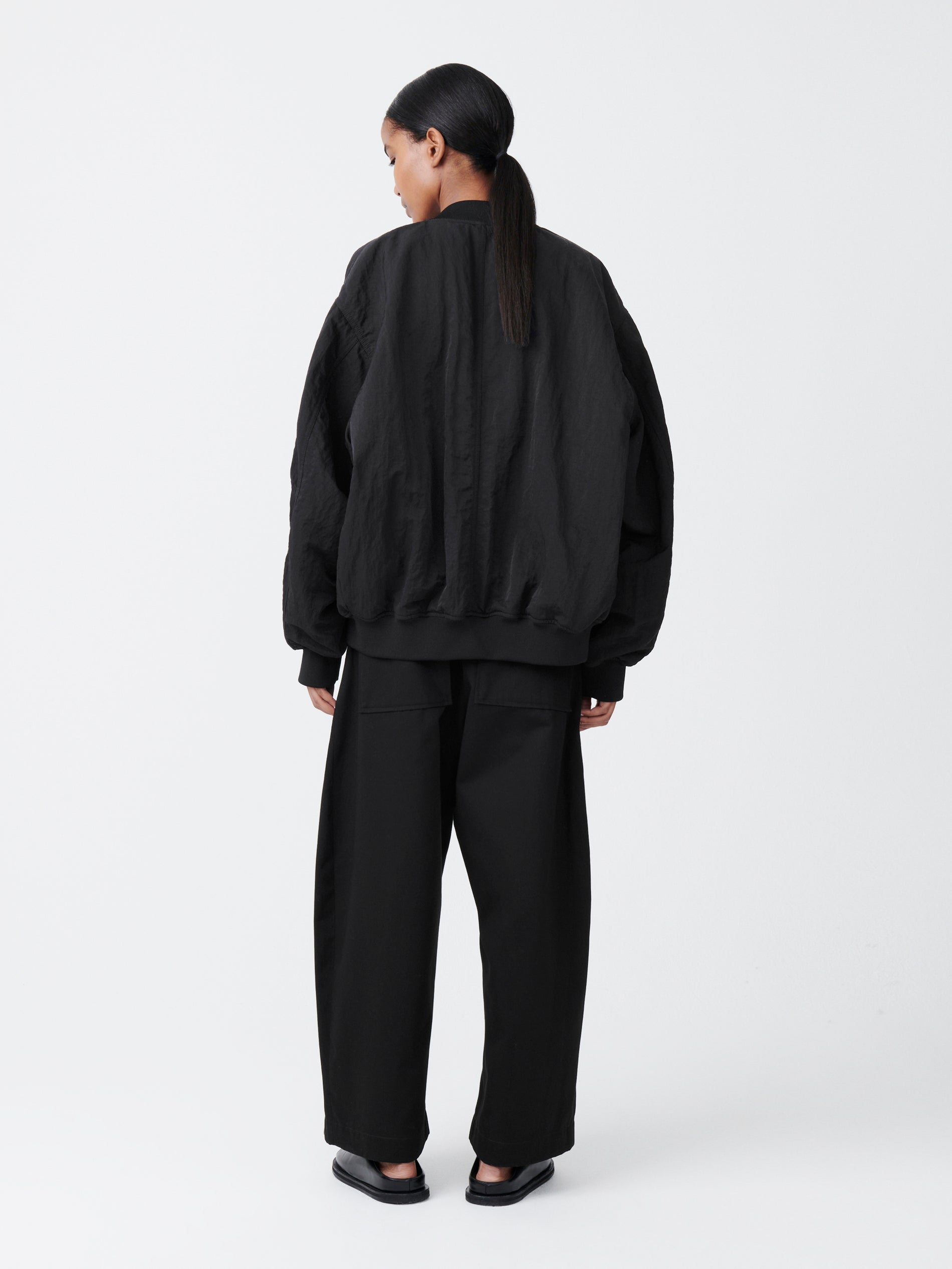 Chalco Twill Pant in Black - Studio Nicholson
