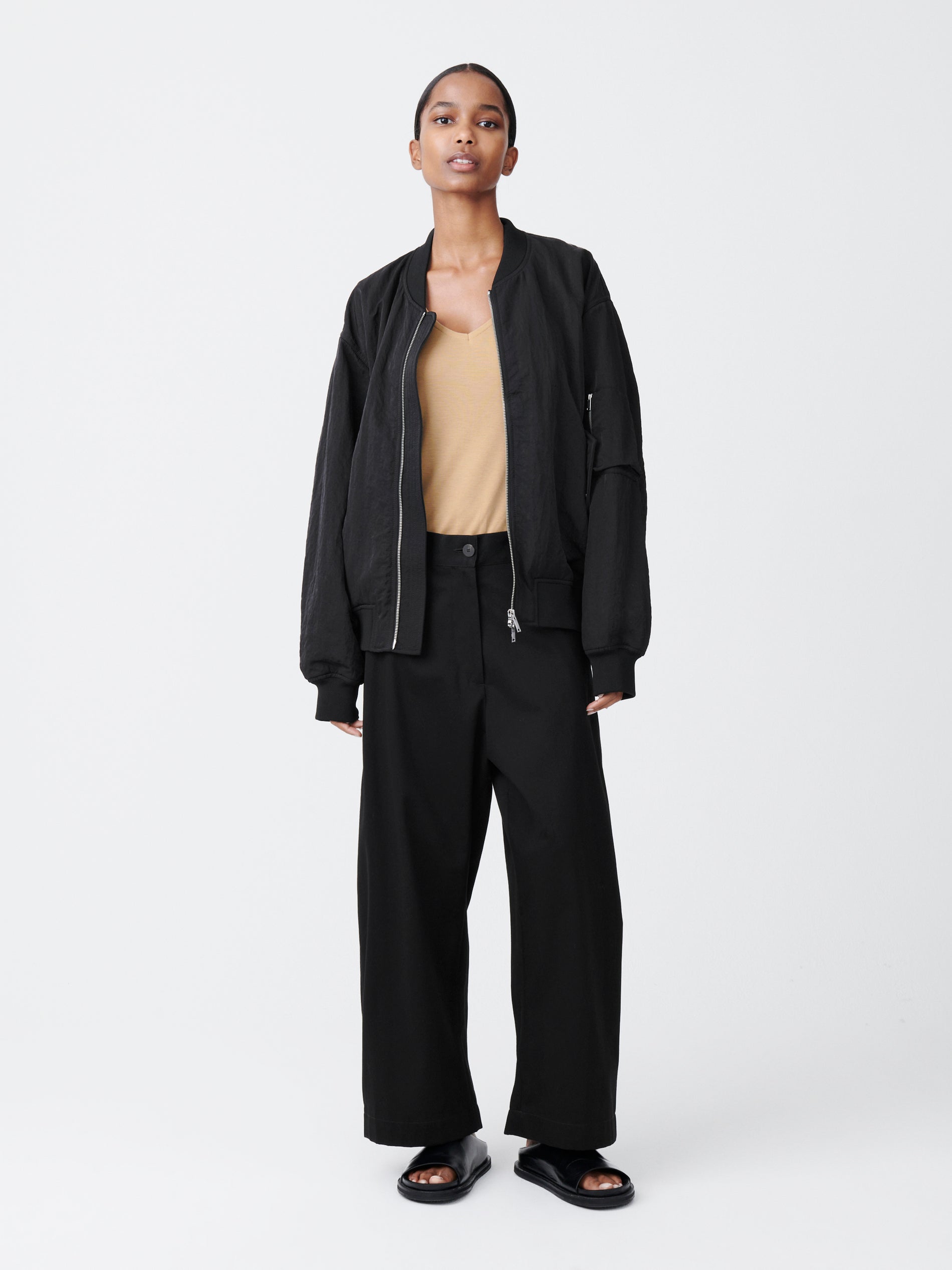 Chalco Twill Pant in Black - Studio Nicholson