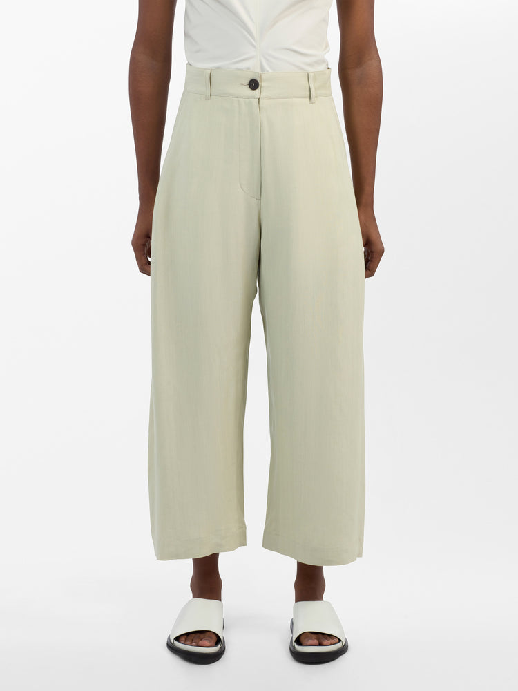 Chalco Viscose Linen Pant in Dove
