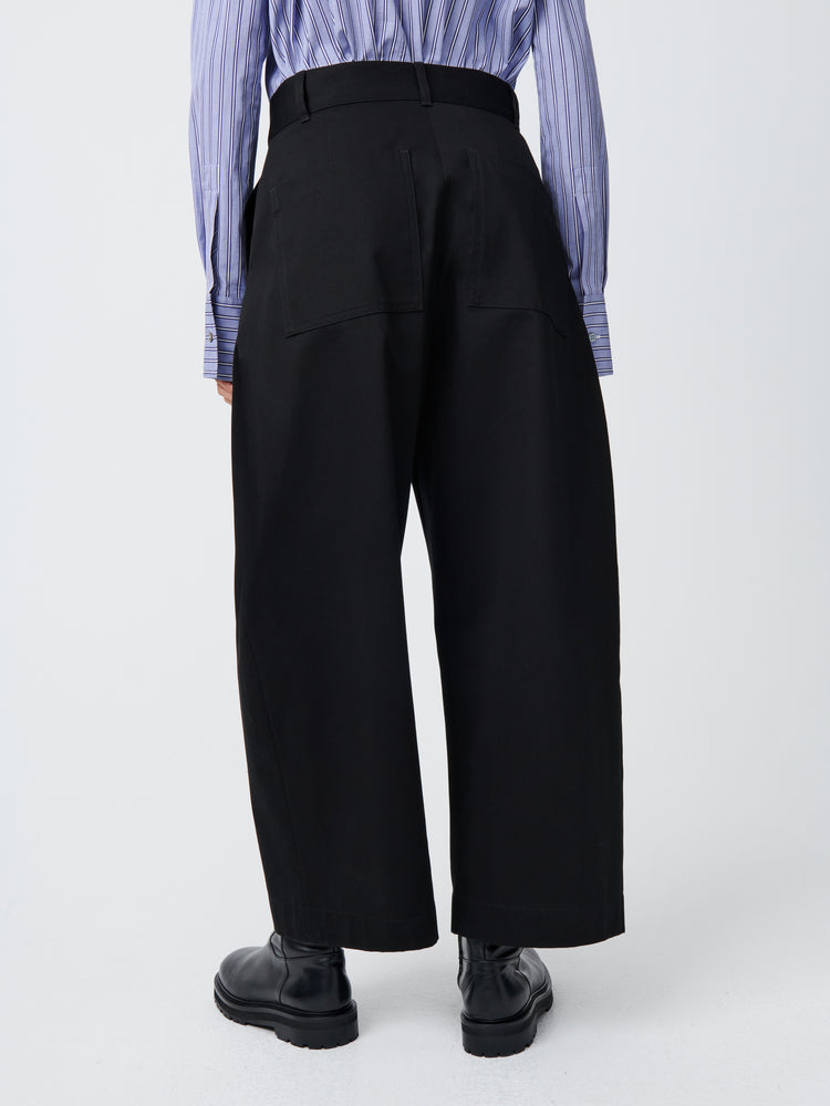 Chalco Twill Pant in Black