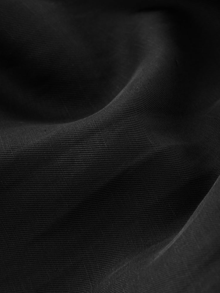 Chalco Linen Pant in Black
