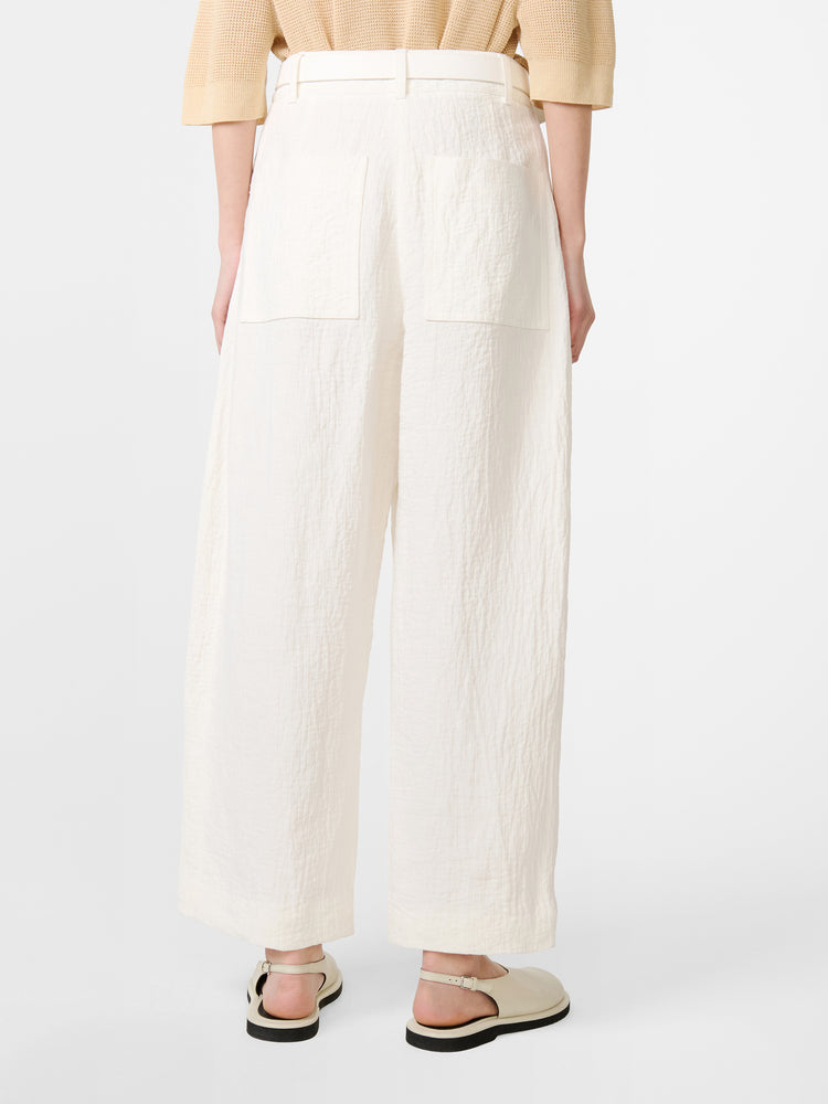 Chalco Linen Pant in Parchment