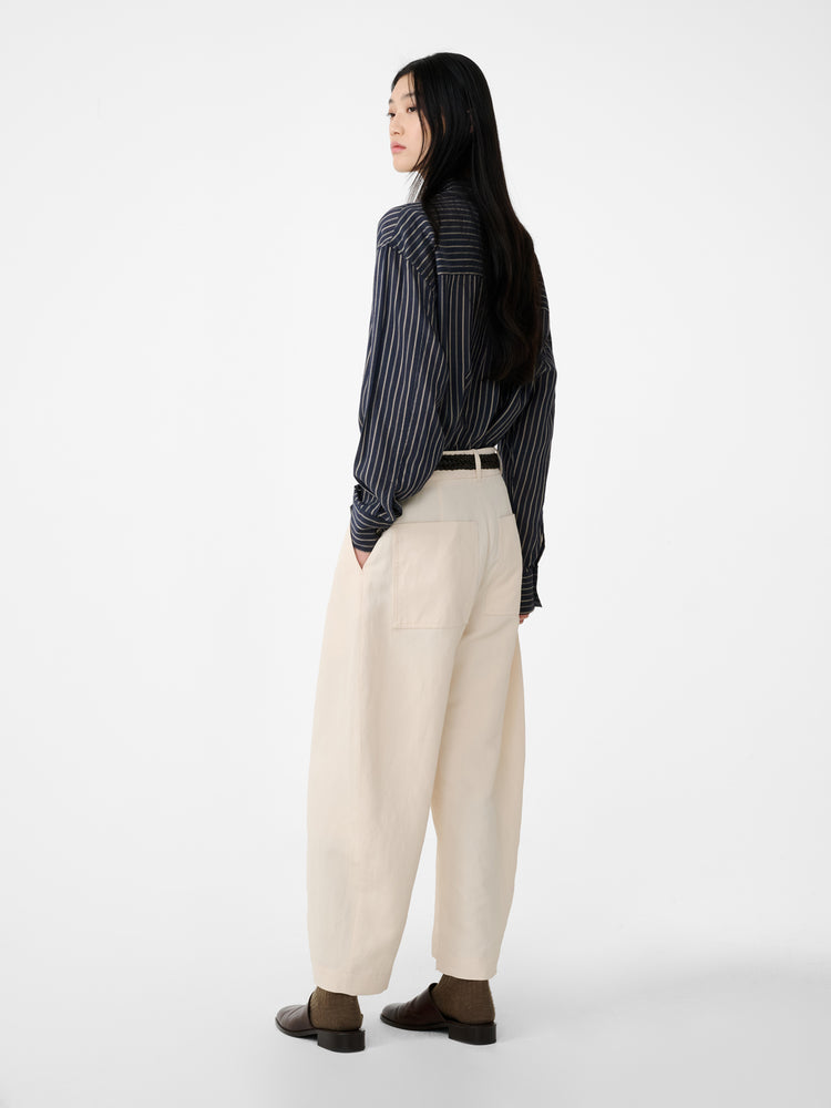 Chalco Linen Pant in Canvas