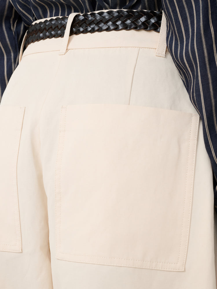 Chalco Linen Pant in Canvas