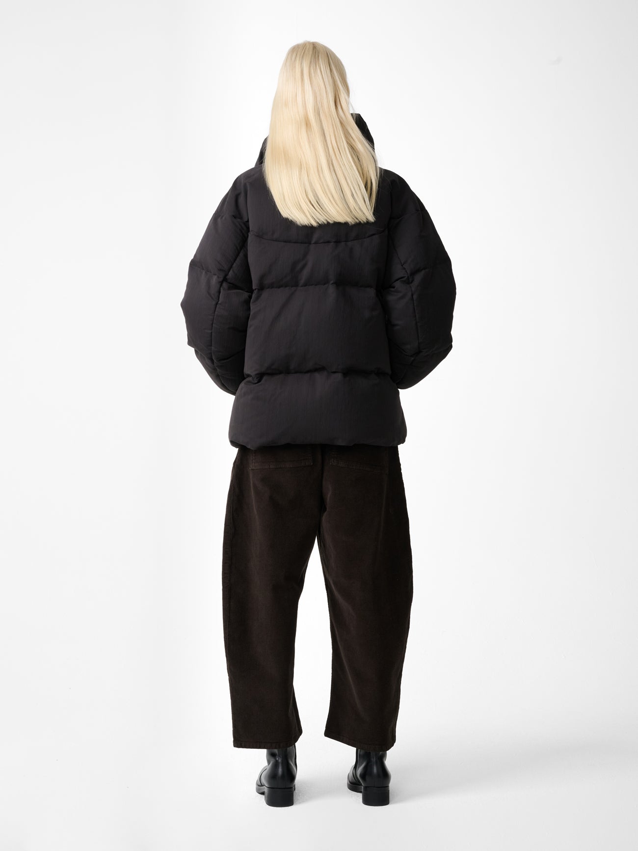 Chalco Corduroy Wide Leg Pant in Coffee