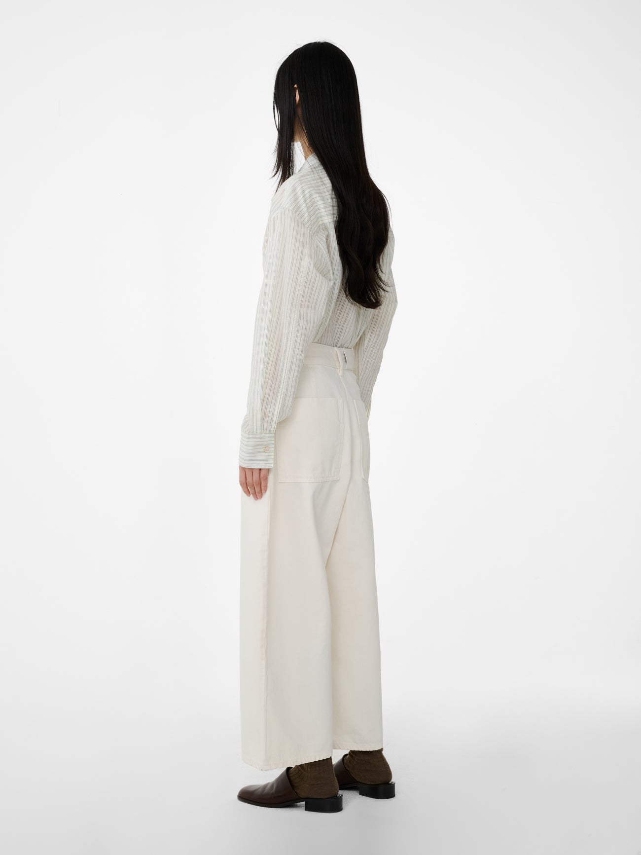 Chalco Denim Pant in Parchment - Studio Nicholson