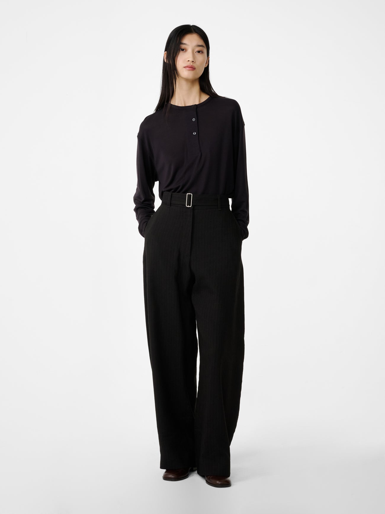 Chatto Pant in Espresso - Studio Nicholson