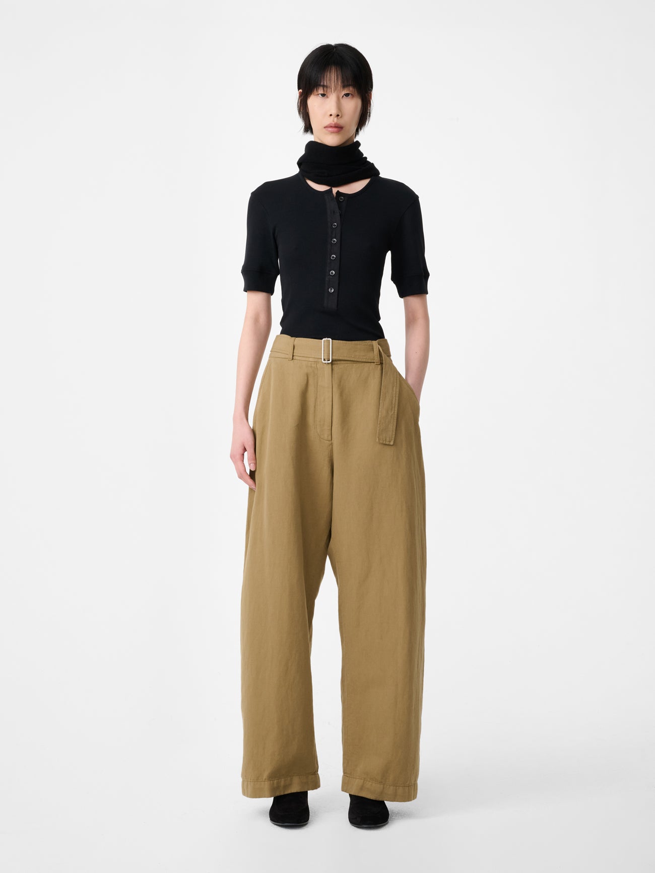 Chatto Belted Pant in Chino