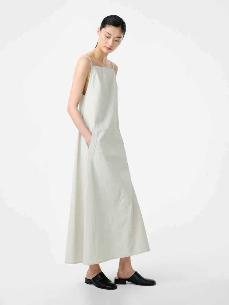 Chrono Dress in Bone - Studio Nicholson