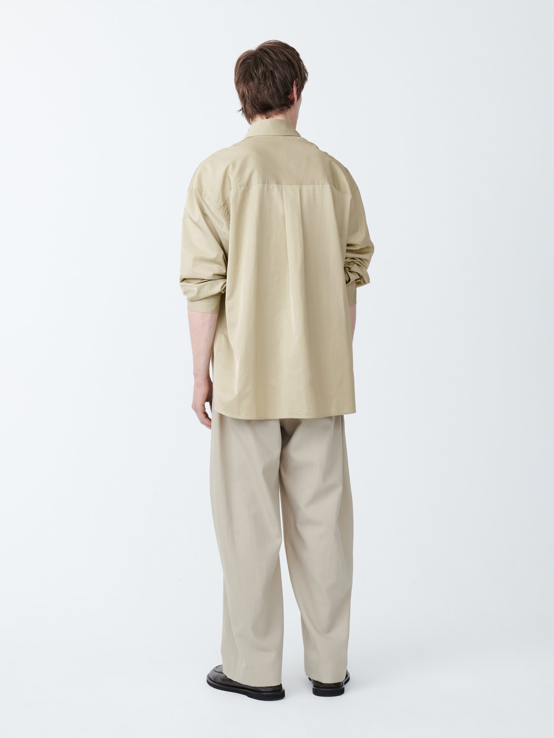 Cloud Shirt in Dark Stone - Studio Nicholson