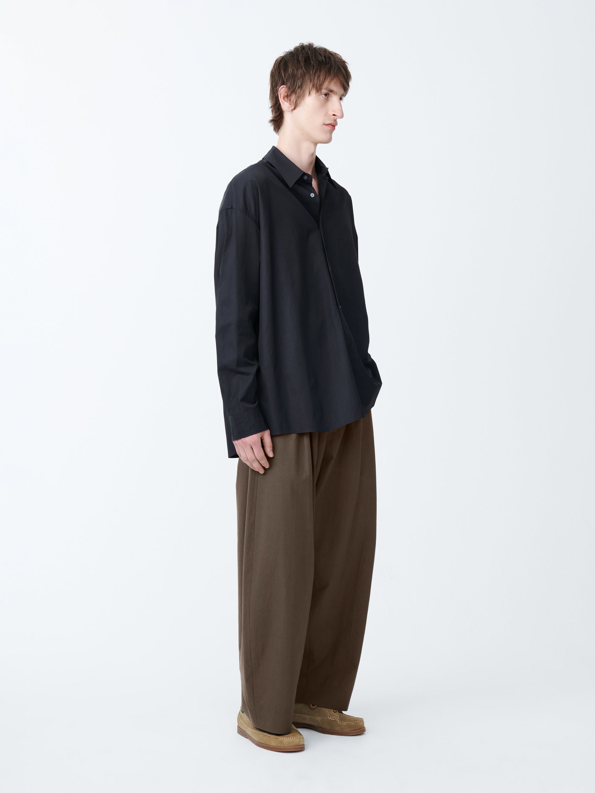 Cloud Shirt in Darkest Navy - Studio Nicholson