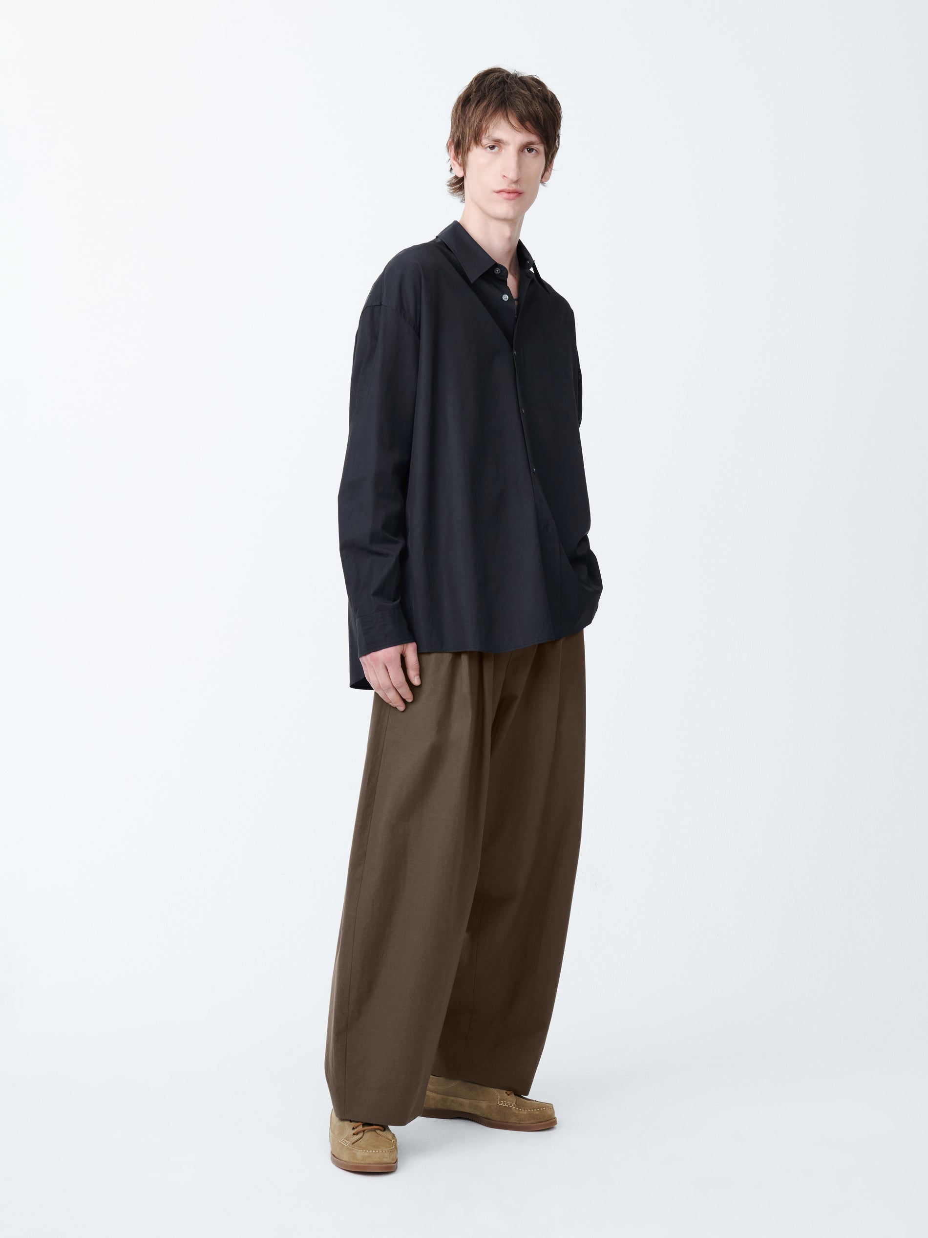 Cloud Shirt in Darkest Navy - Studio Nicholson