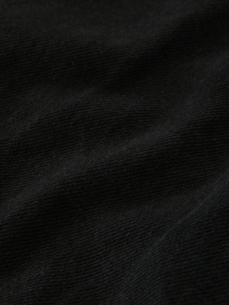Coggan Crinkle Denim Jacket in Black