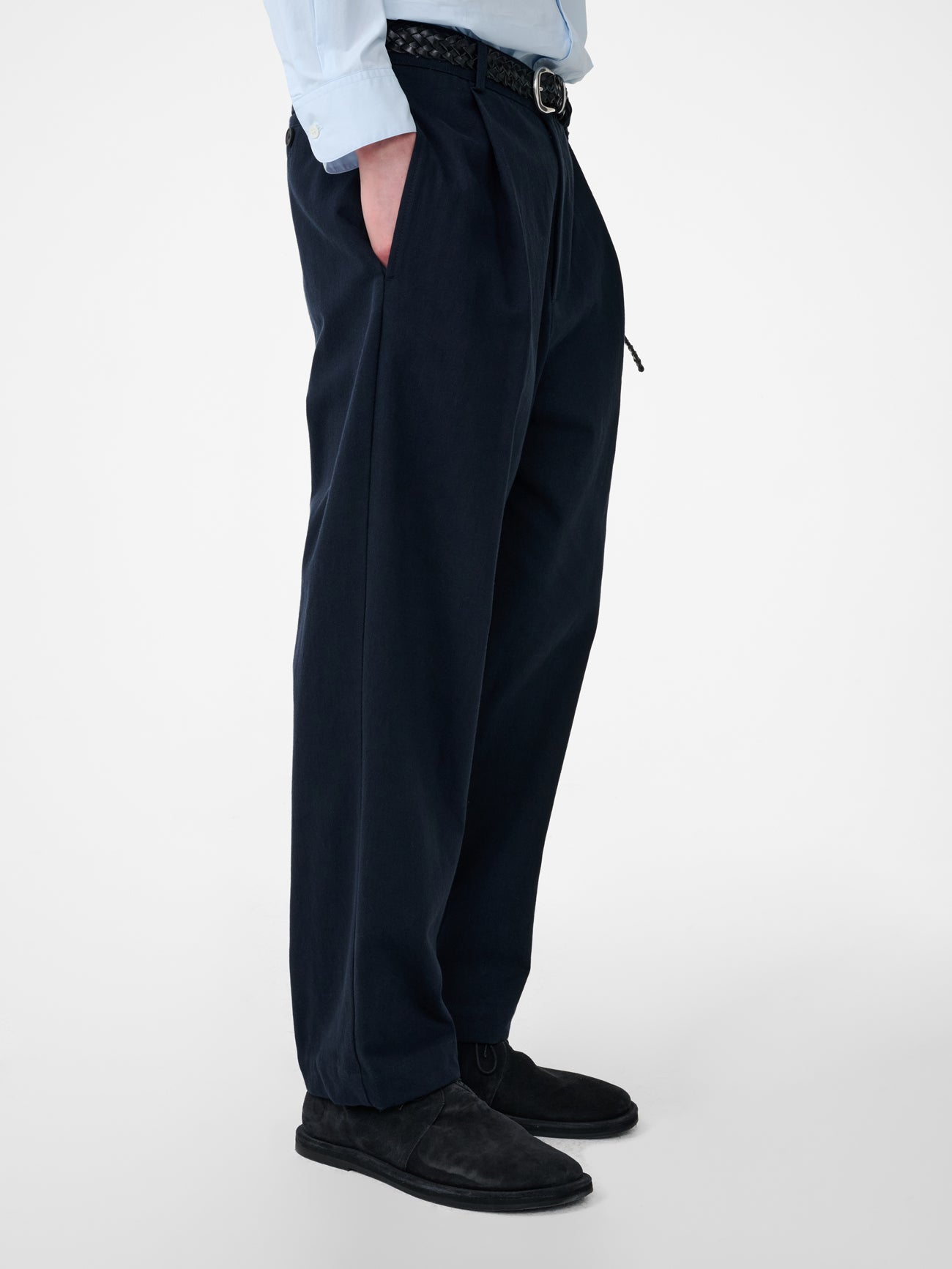 SN x PERFUMER H Cologne Pant in Dark Navy - Studio Nicholson