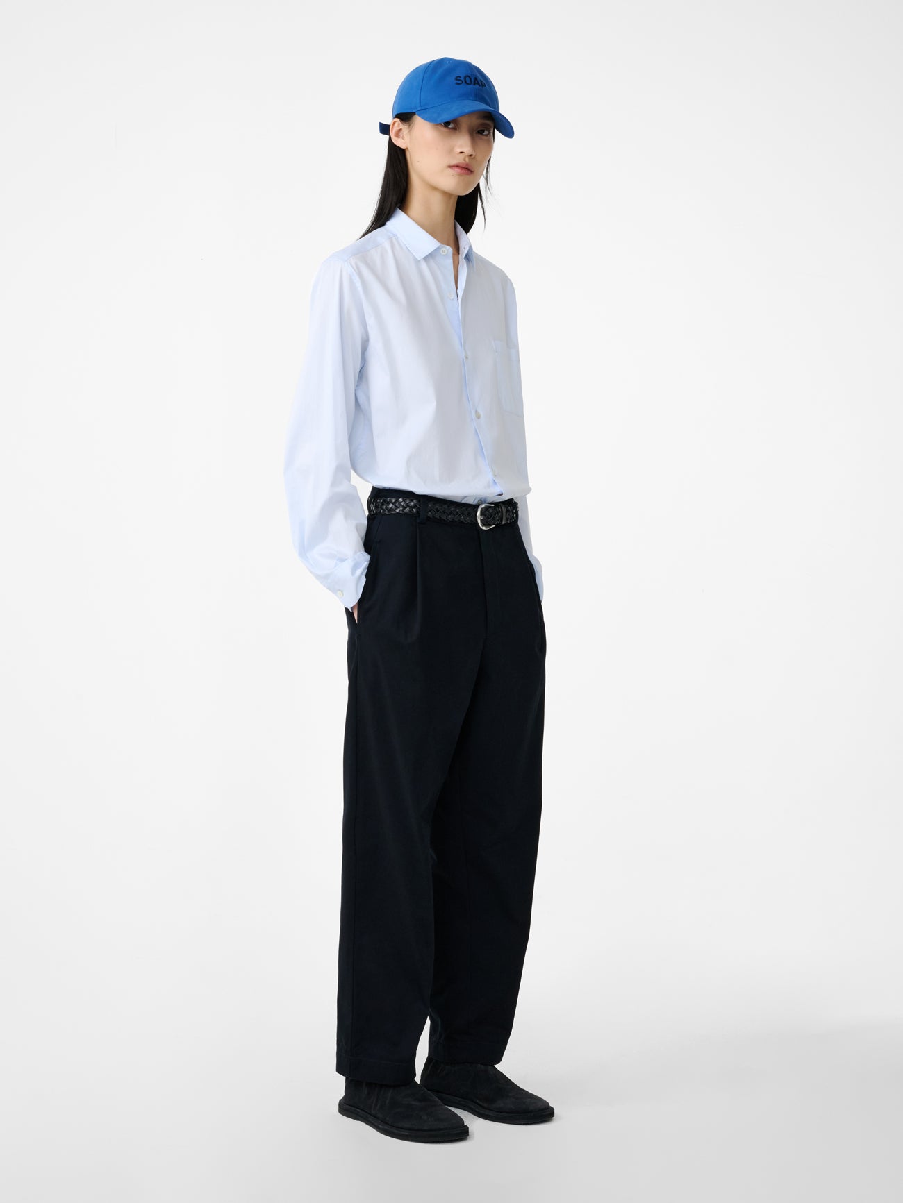SN x PERFUMER H Cologne Pant in Dark Navy - Studio Nicholson