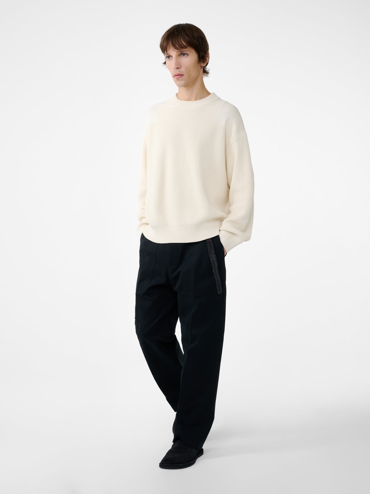 Combo Knit in Parchment - Studio Nicholson