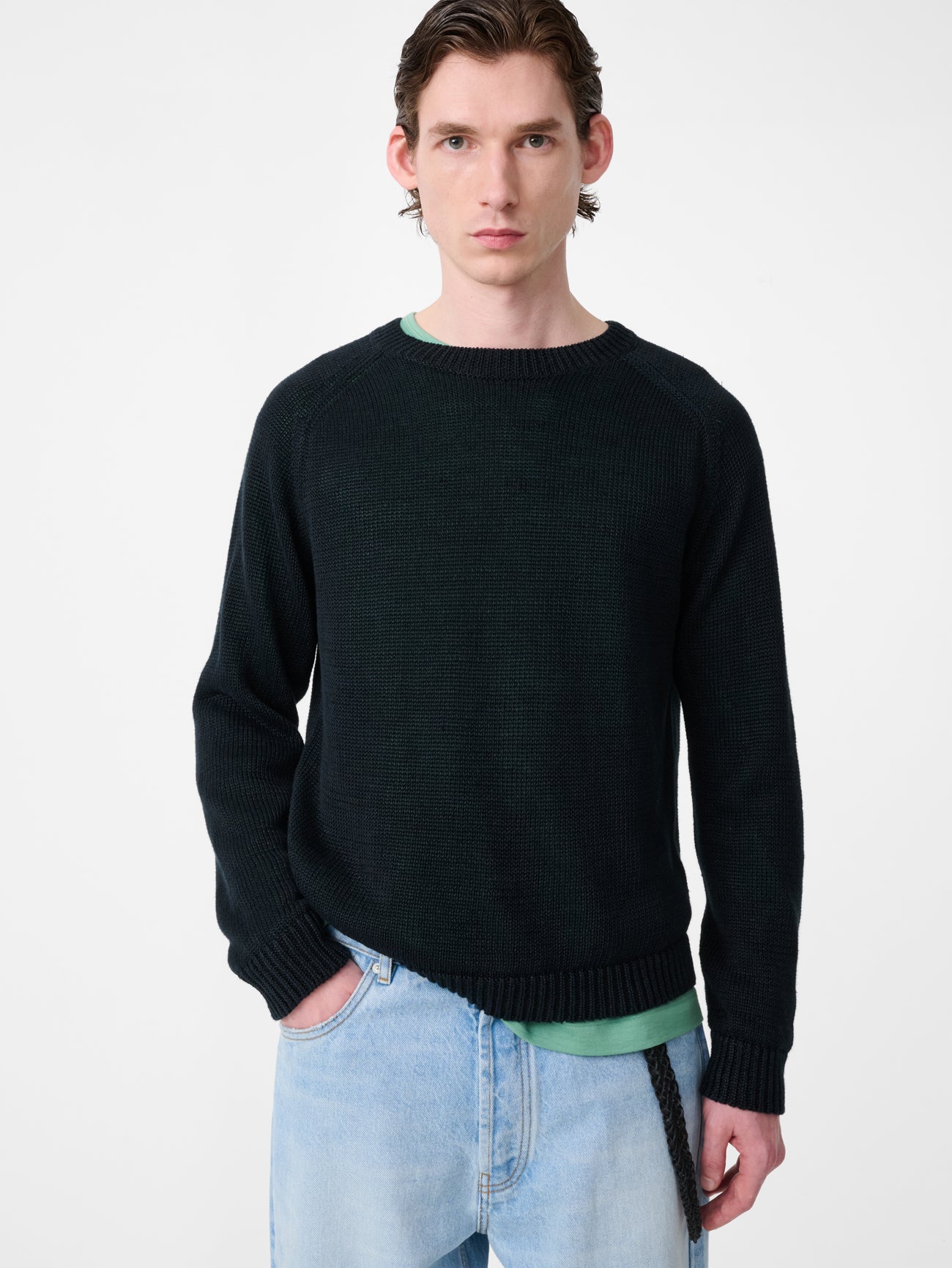 Coste Knit in Black – Studio Nicholson