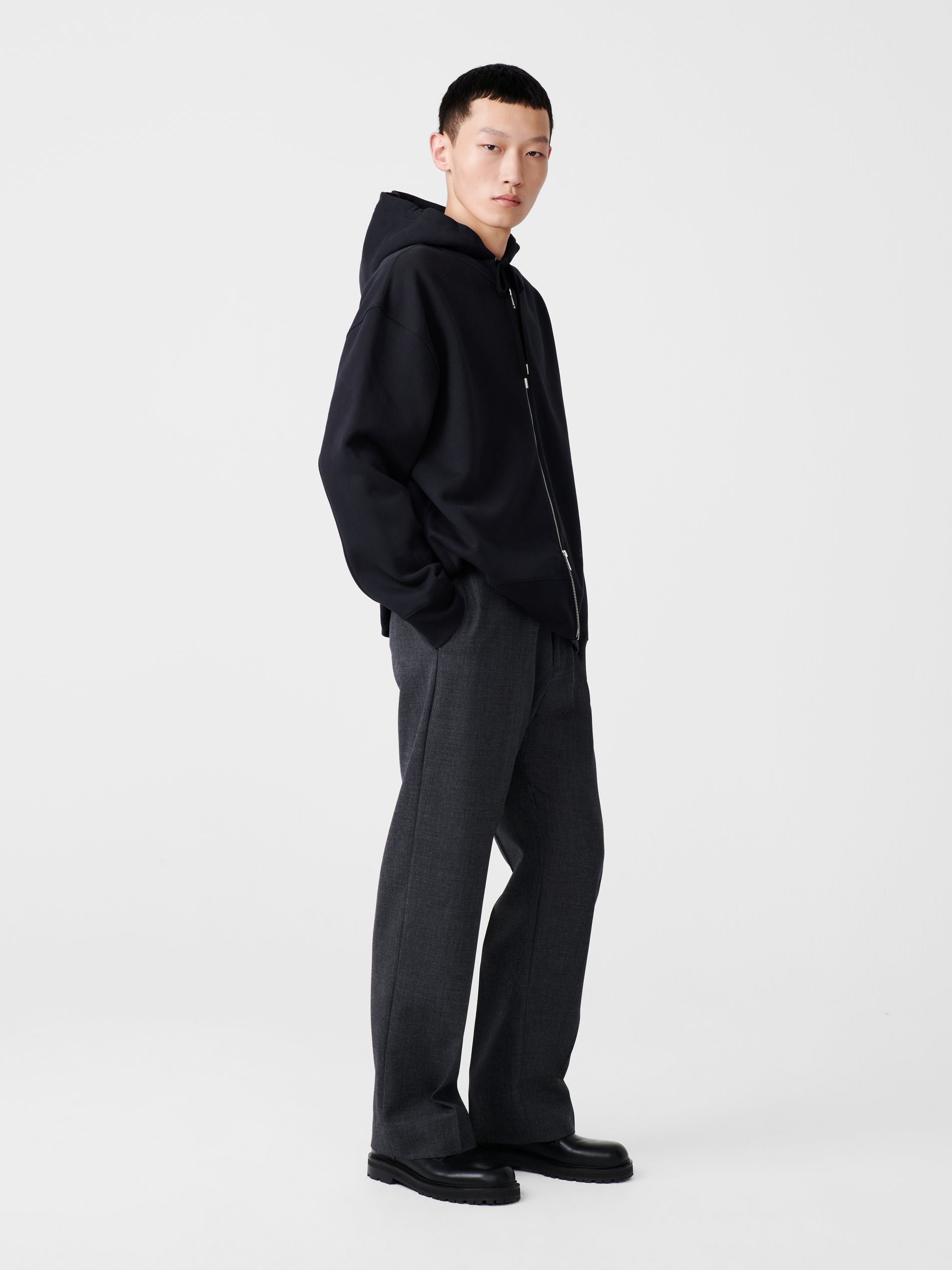 Cova Jersey in Darkest Navy - Studio Nicholson