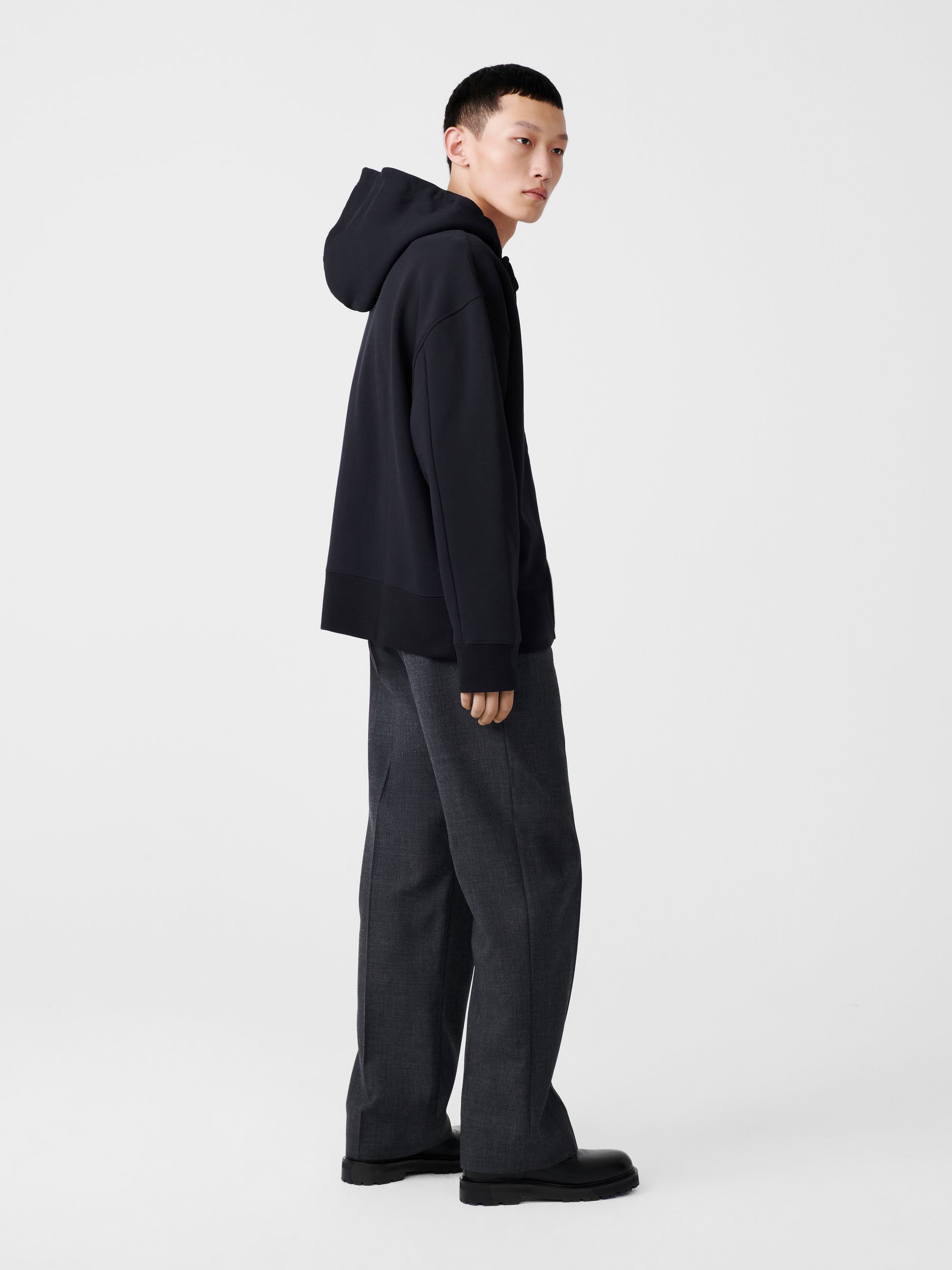 Cova Jersey in Darkest Navy - Studio Nicholson