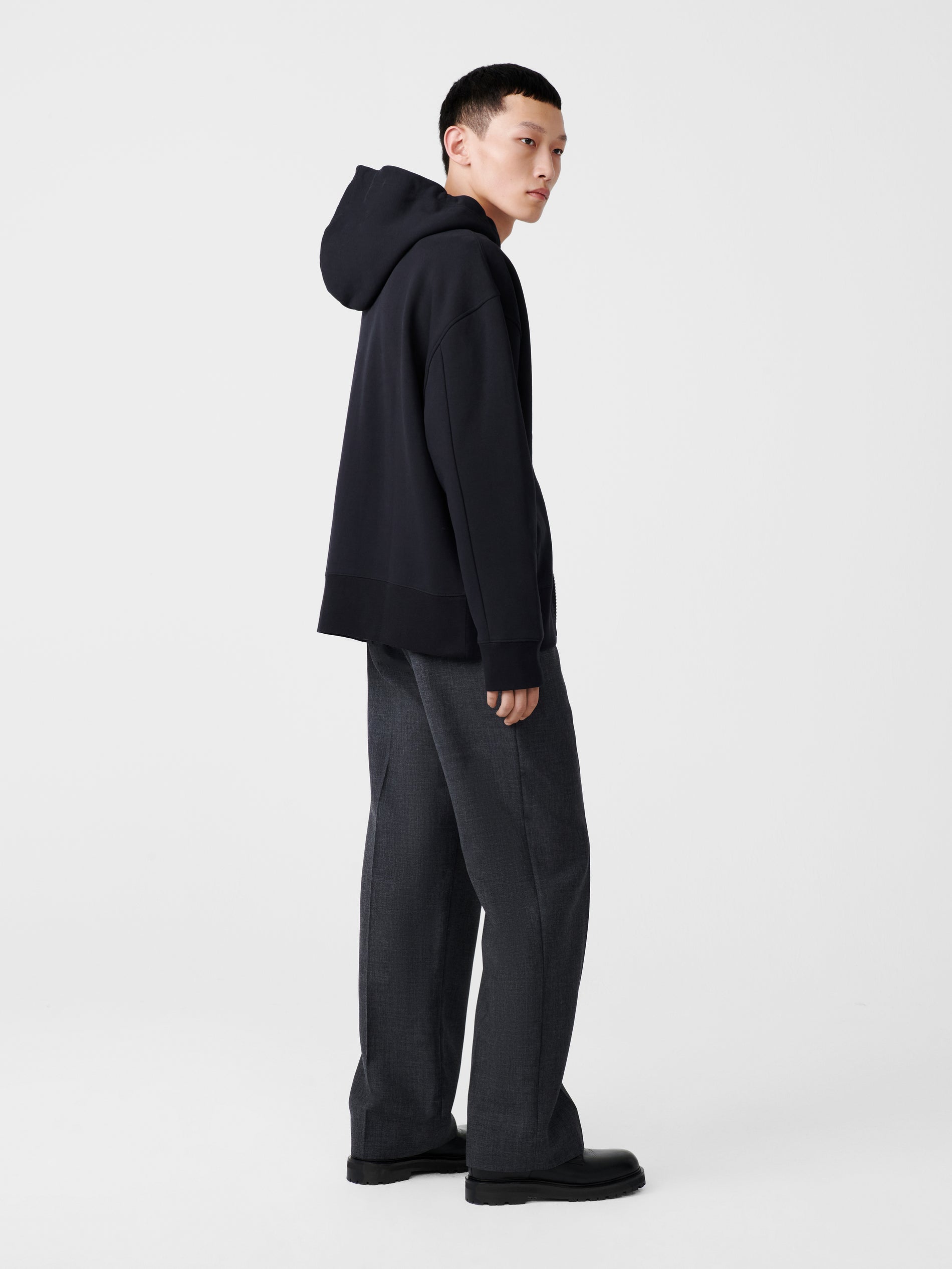 Cova Jersey in Darkest Navy - Studio Nicholson