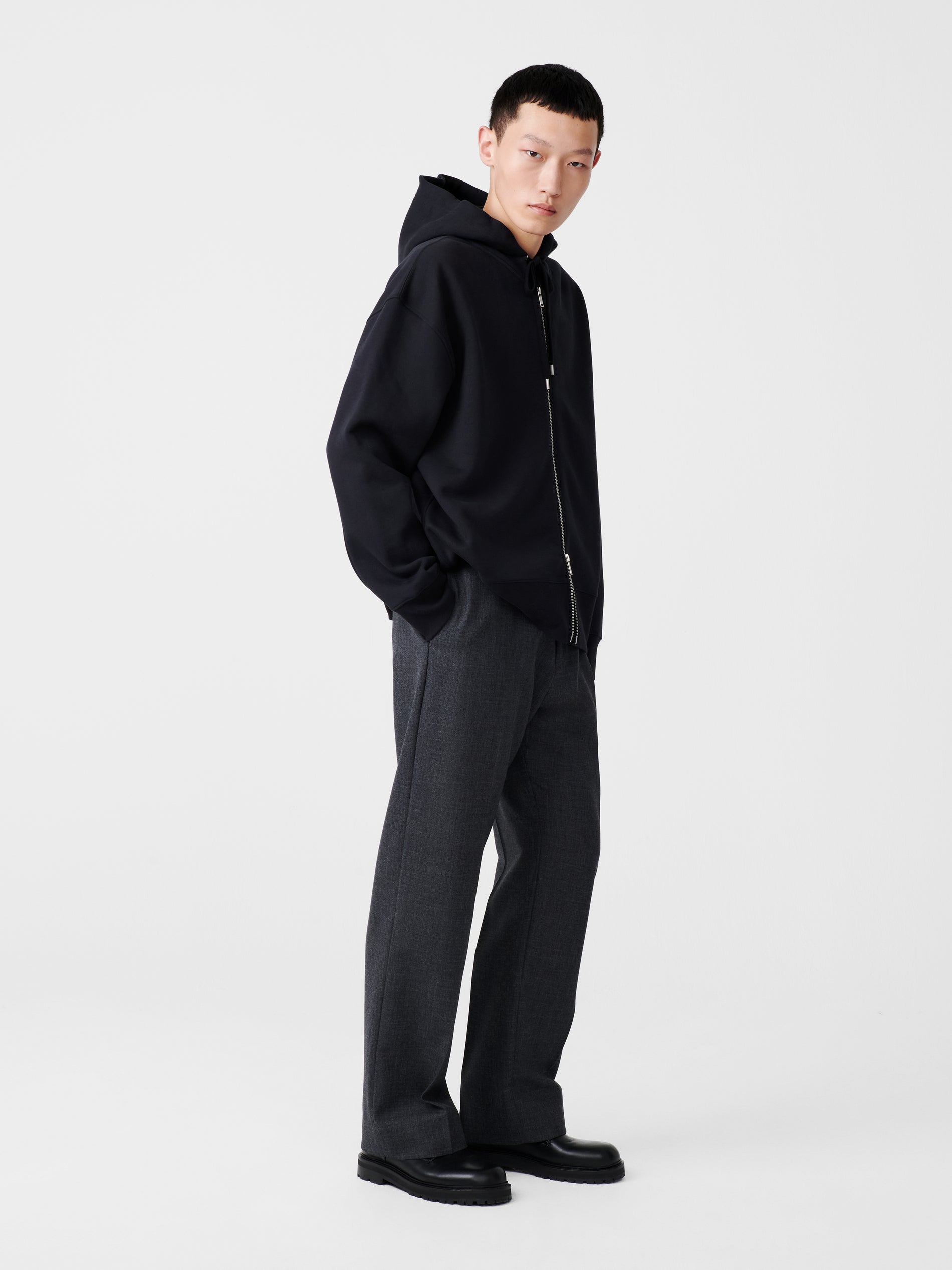 Cova Jersey in Darkest Navy - Studio Nicholson