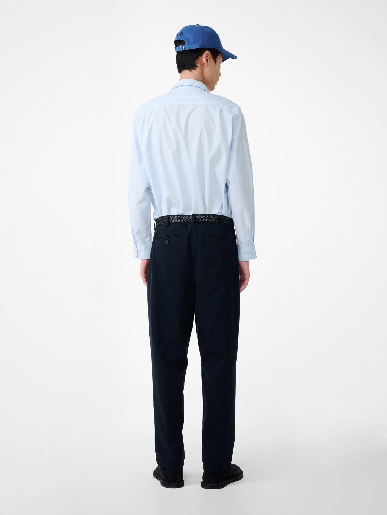 SN x PERFUMER H Cyclamen Shirt in Light Blue - Studio Nicholson