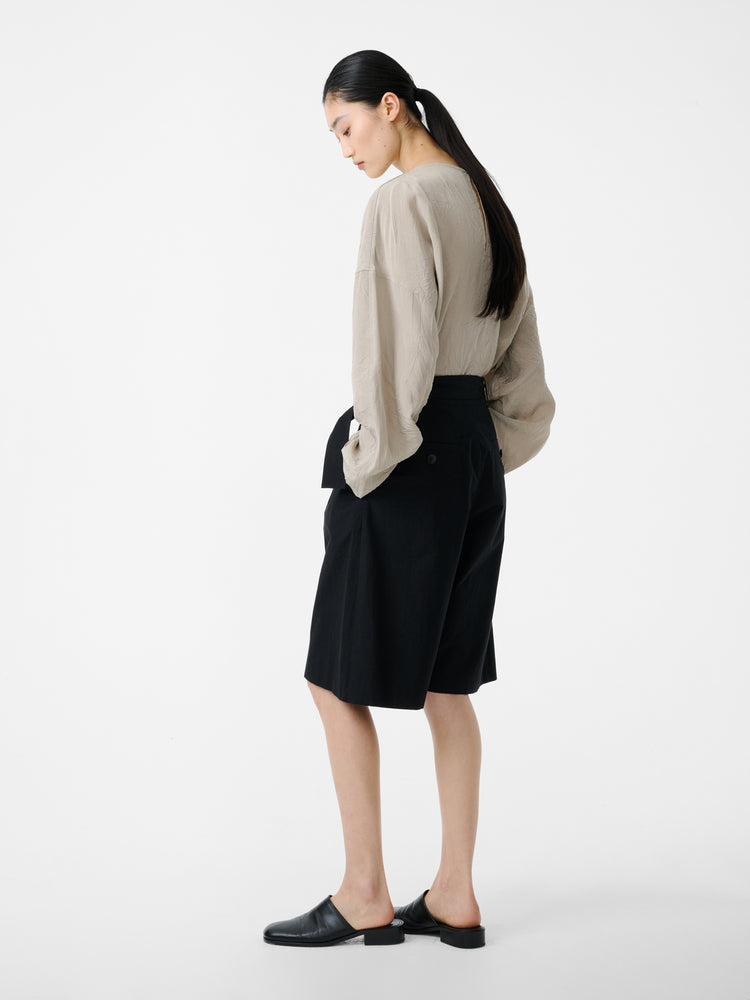 Creon Short in Black - Studio Nicholson