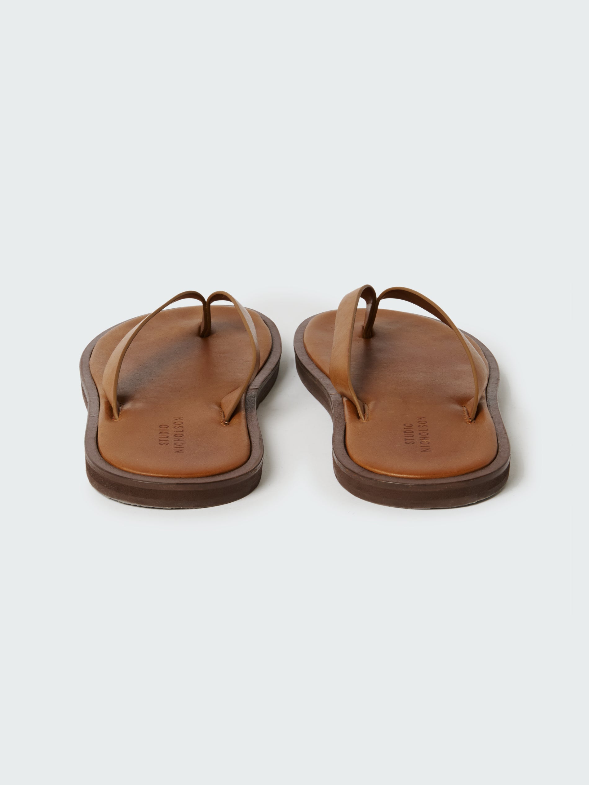 Men's Curren Leather Sandal in Sand