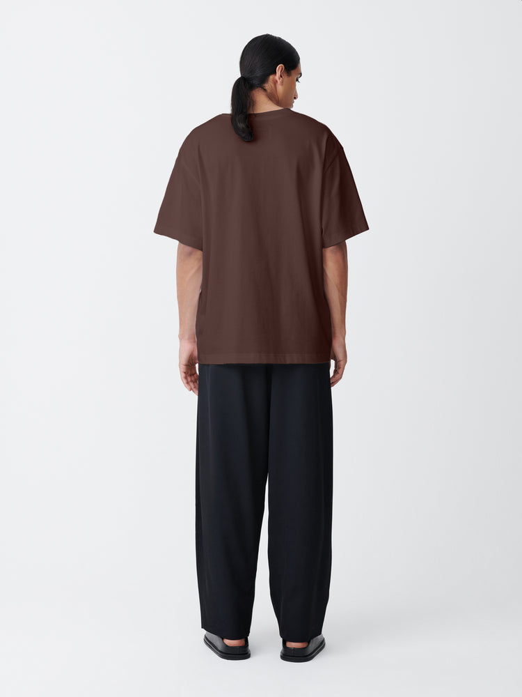 Lay T-Shirt in Chocolate