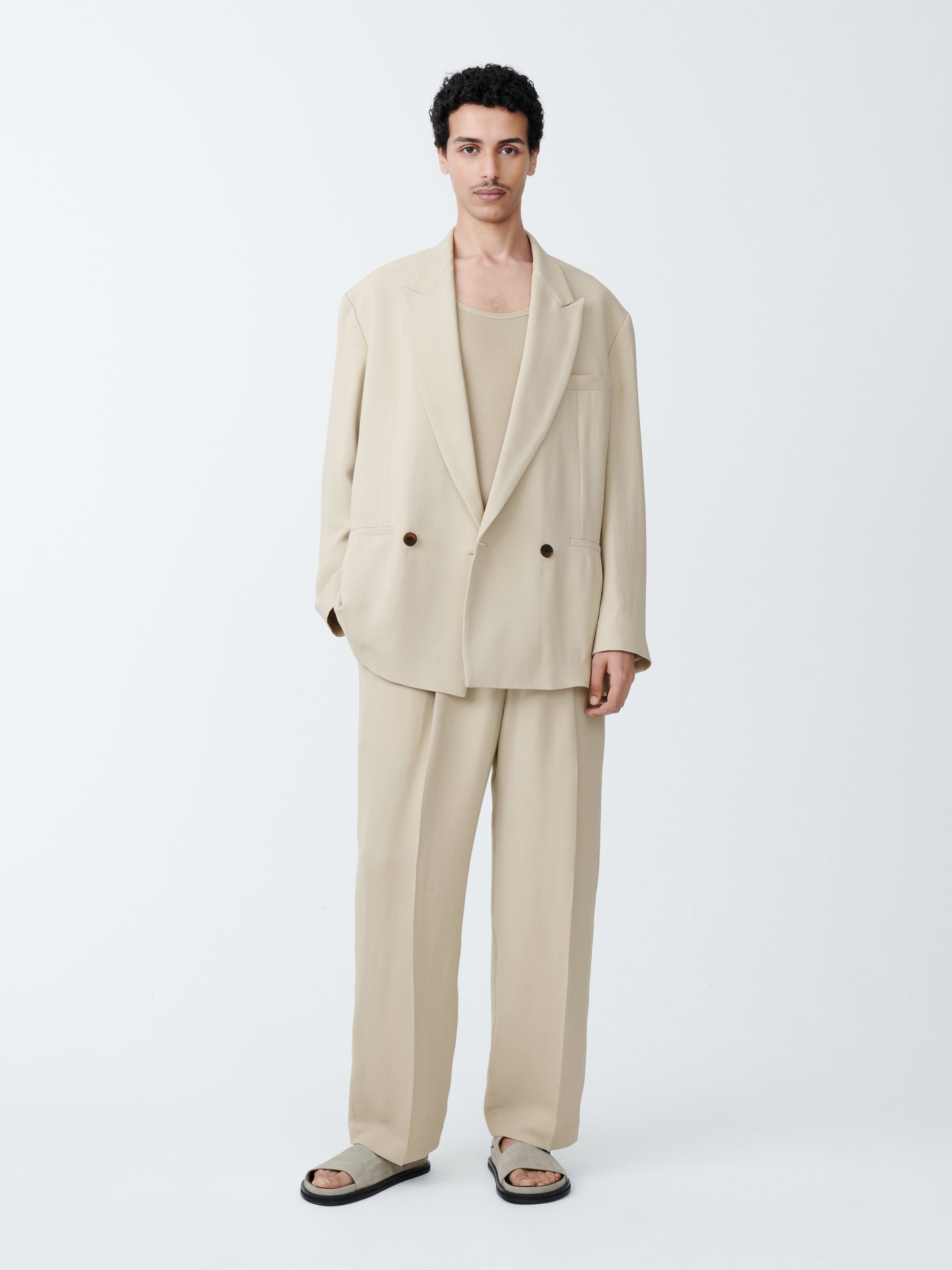 Daburu Jacket in Barley - Studio Nicholson