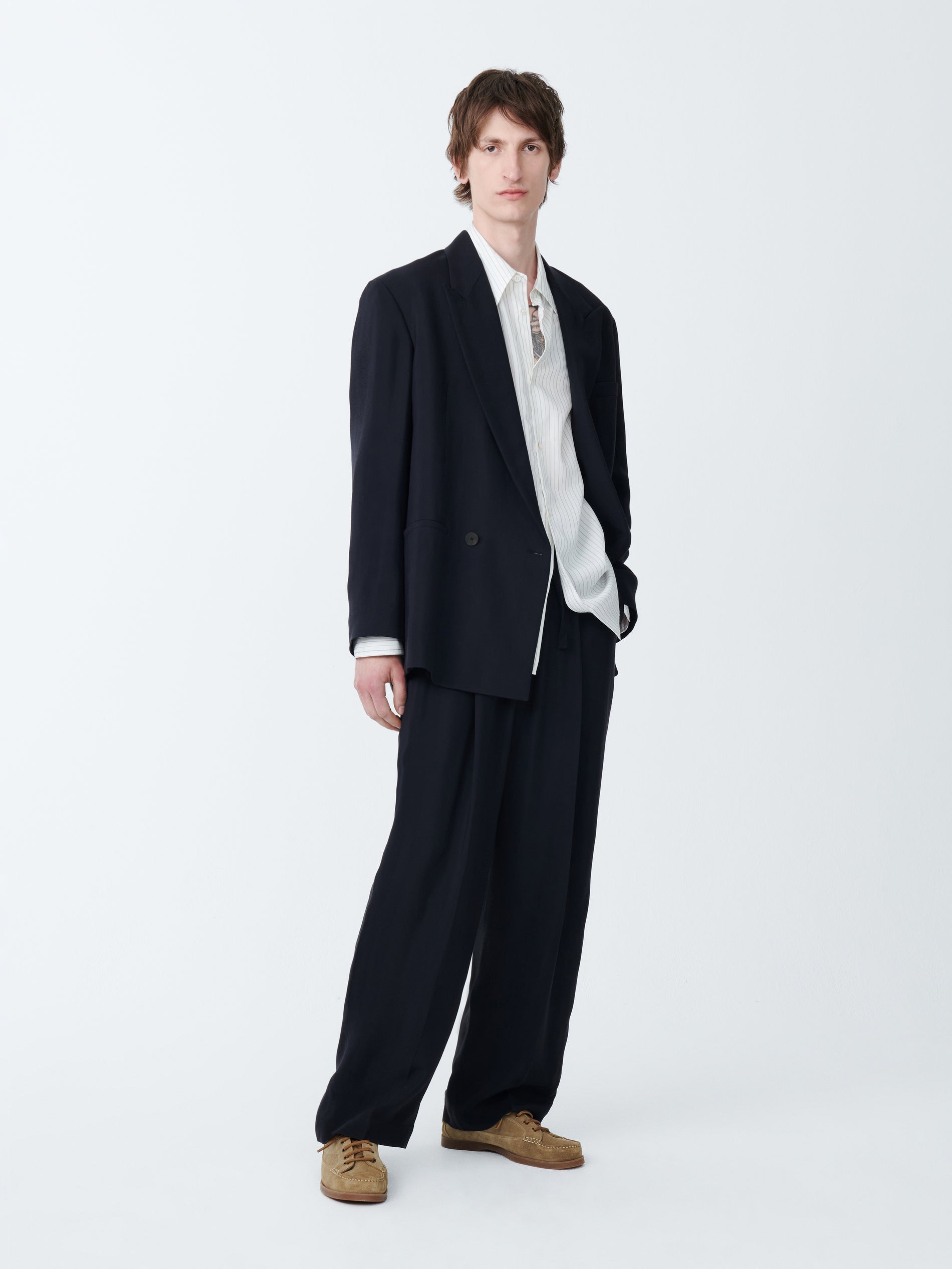 Daburu Jacket in Darkest Navy - Studio Nicholson