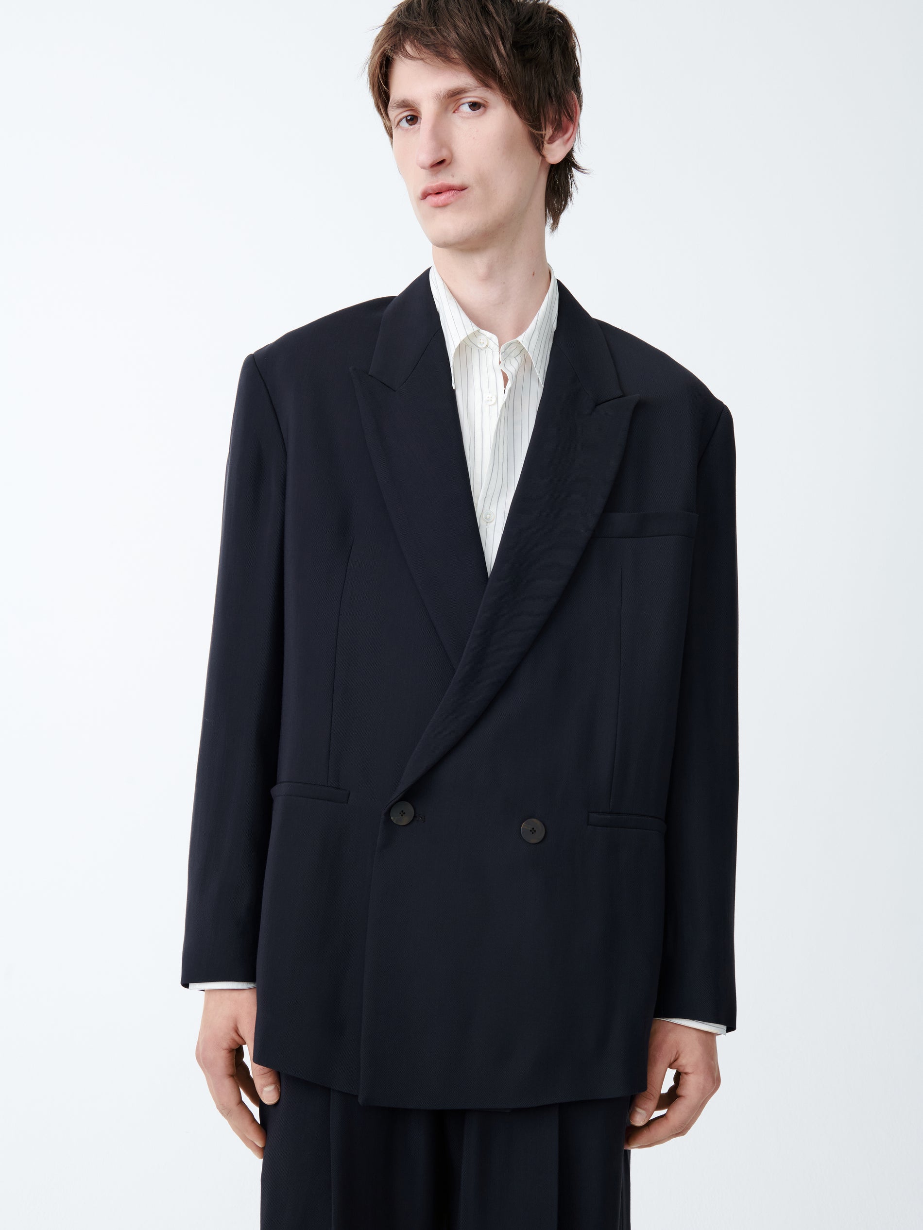 Daburu Jacket in Darkest Navy - Studio Nicholson