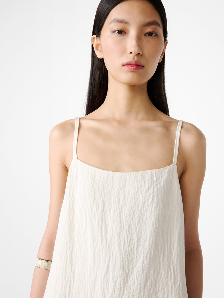 Danae Dress in Parchment