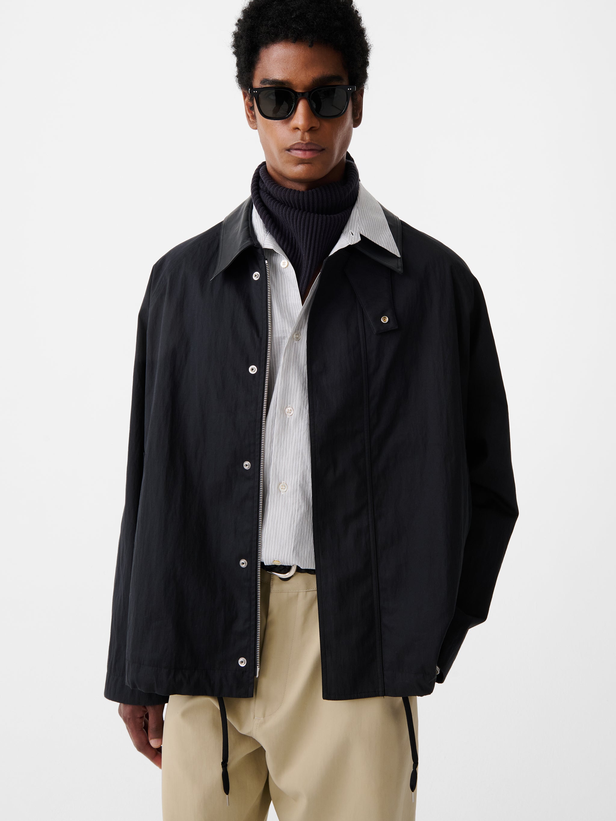 Men's Dani Designer Jacket | Water-Repellent | Washed Black